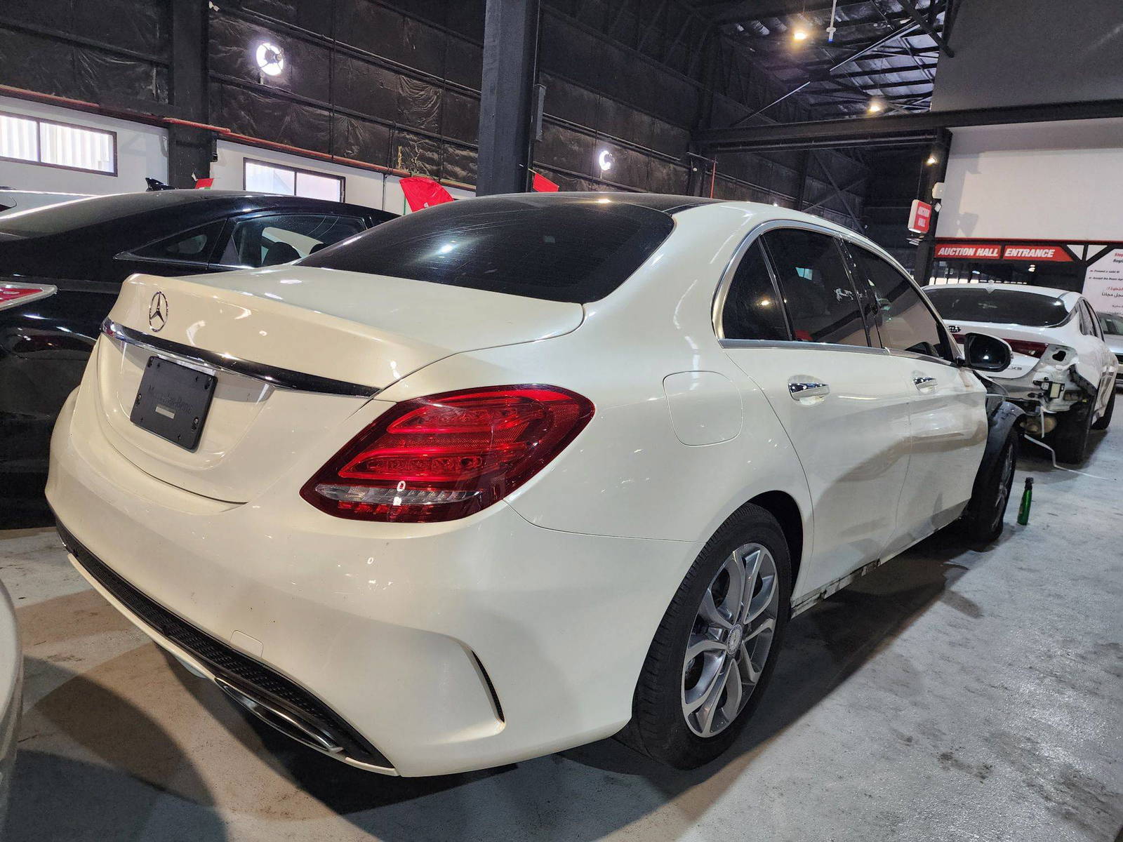 2016 MERCEDES BENZ C300 — 80772 Miles — Lot 20878 — Al Quoz - Marhaba Auctions Used Cars - Image 4