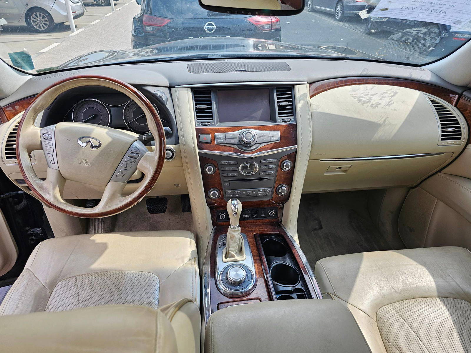 2016 INFINITI QX80 — 173766 Miles — Lot NE8G9124490 — Souq - Marhaba Auctions Used Cars - Image 7