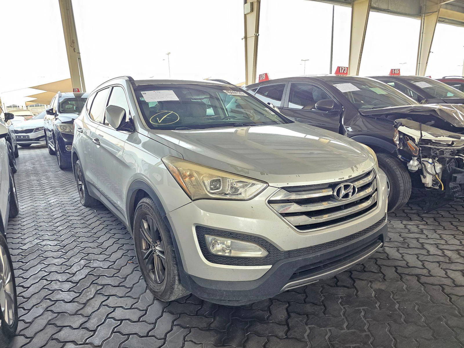 2013 HYUNDAI SANTA FE SPORT — 180598 Miles — Lot 49444125 — Ind. 12 - Marhaba Auctions Used Cars - Image 4