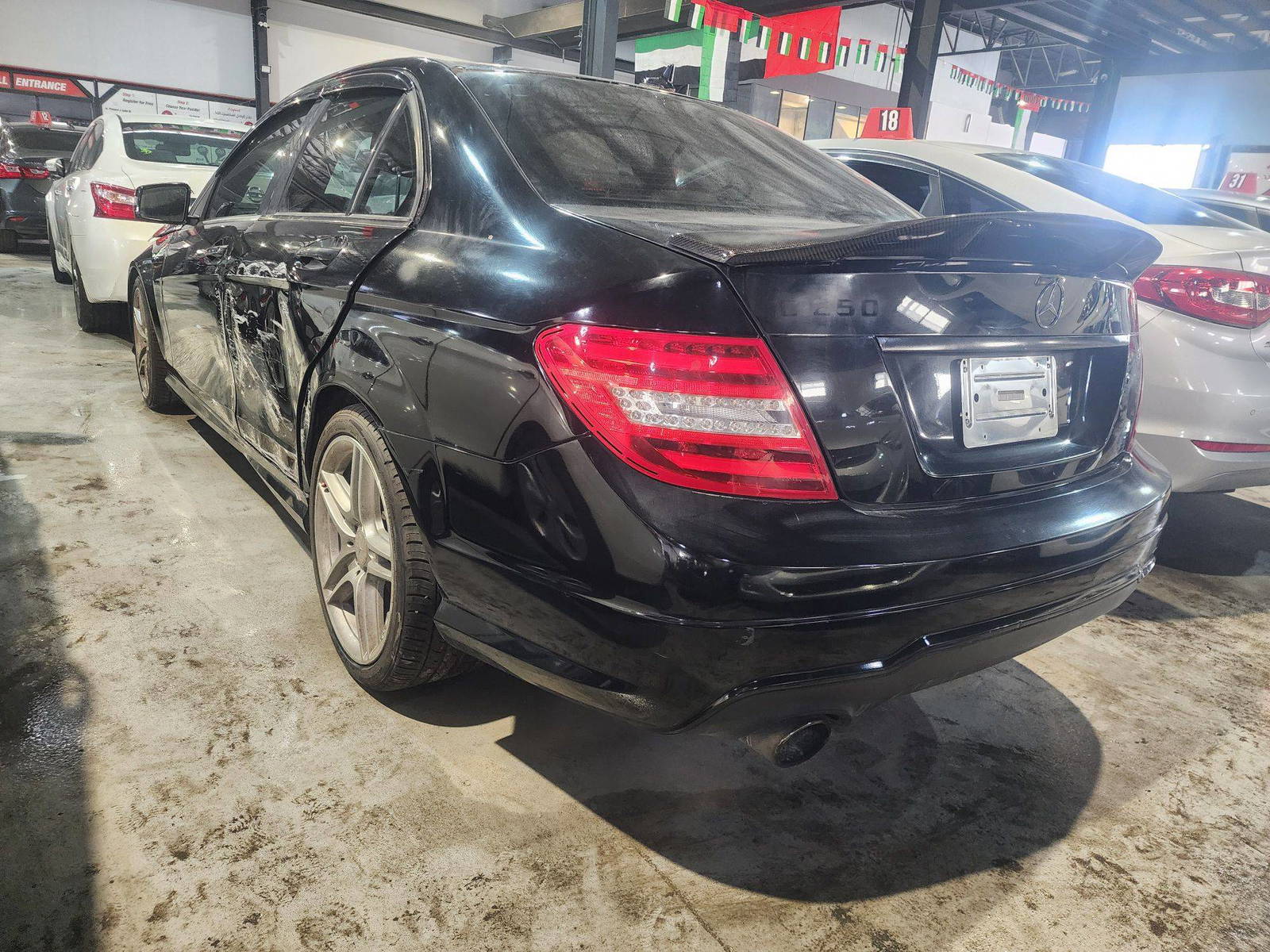 MERCEDES BENZ C-250 2012 - Marhaba Auction Used Cars - Image 5