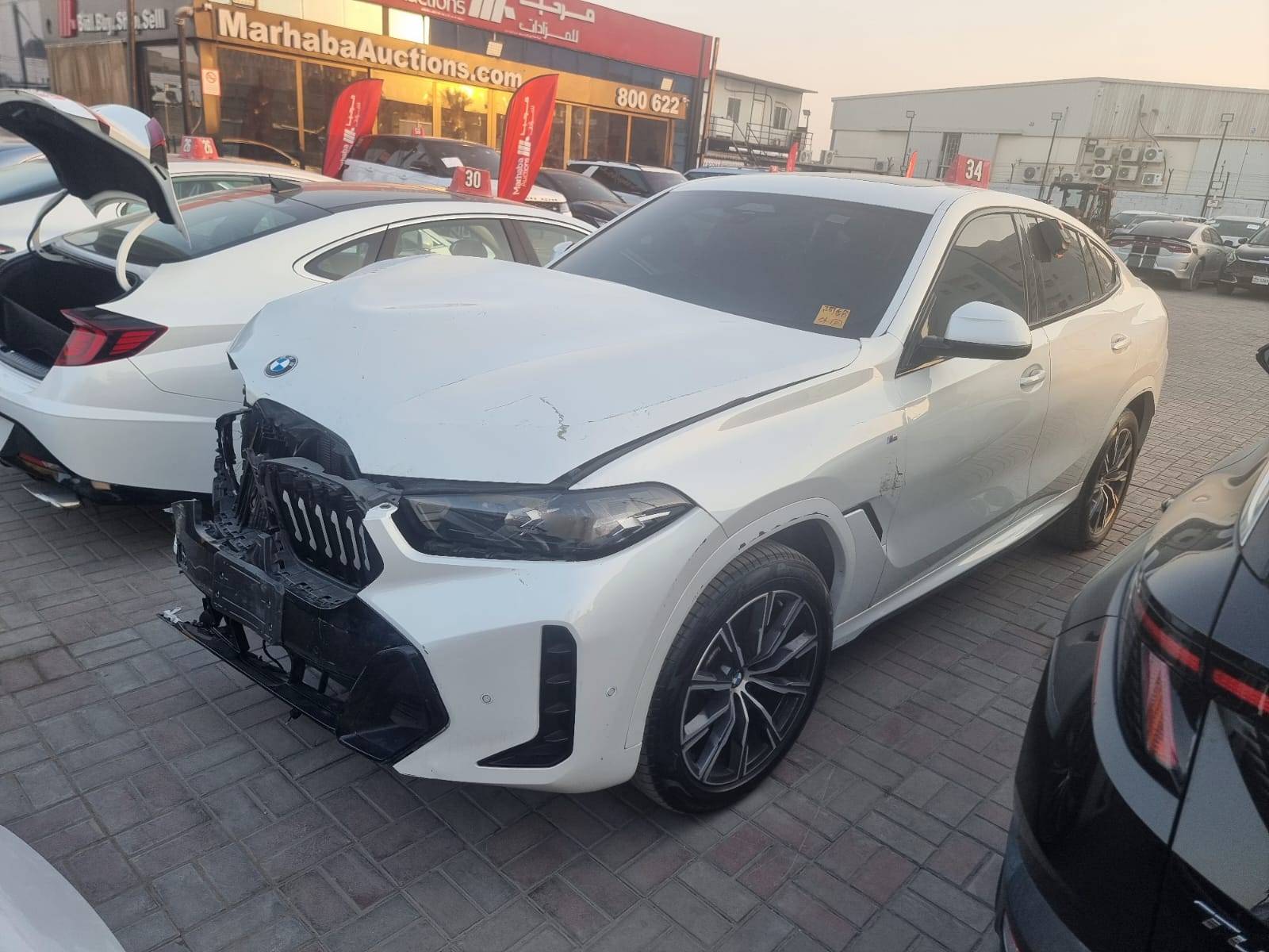 2024 BMW X6 — 21653 KM — Lot 5R9V38731 — Ind. 12 - Marhaba Auctions Used Cars - Image 3