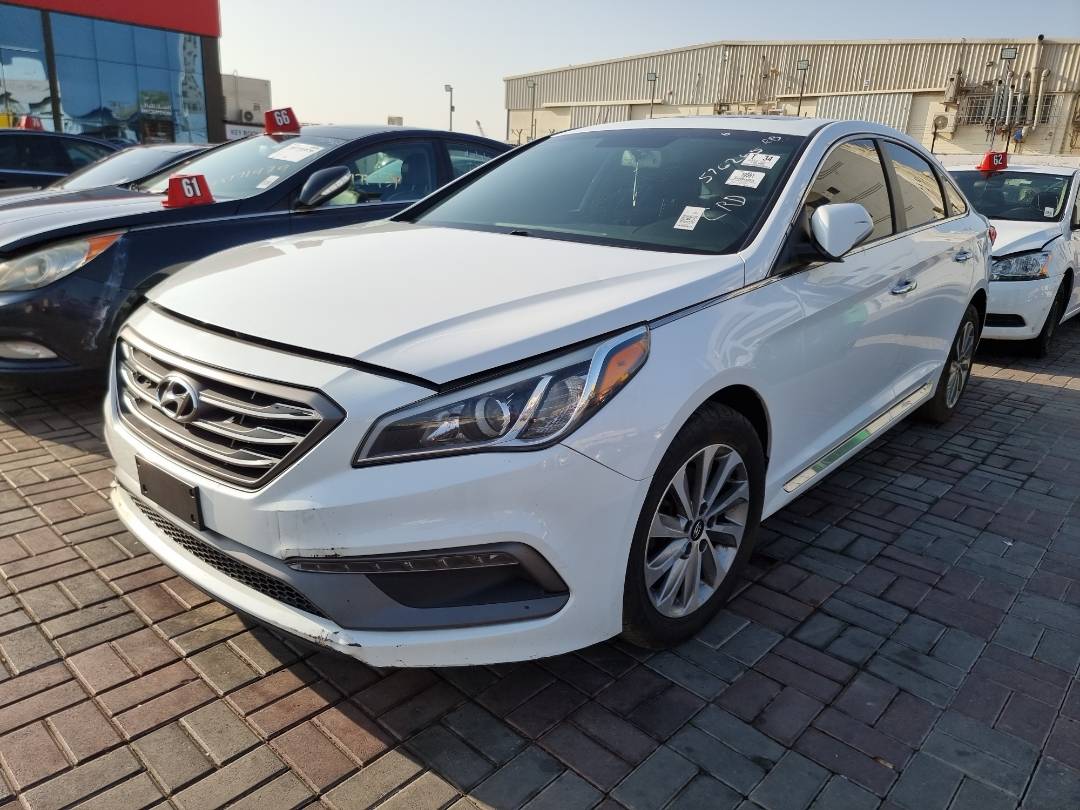 2017 HYUNDAI SONATA SPORT — 146988 Miles — Lot 125487 — Ind. 12 - Marhaba Auctions Used Cars - Image 3