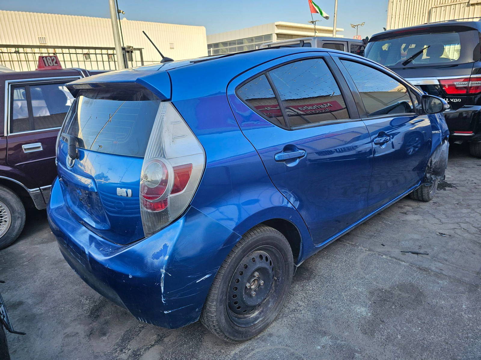 TOYOTA PRIUS C 2013 - Marhaba Auction Used Cars - Image 3