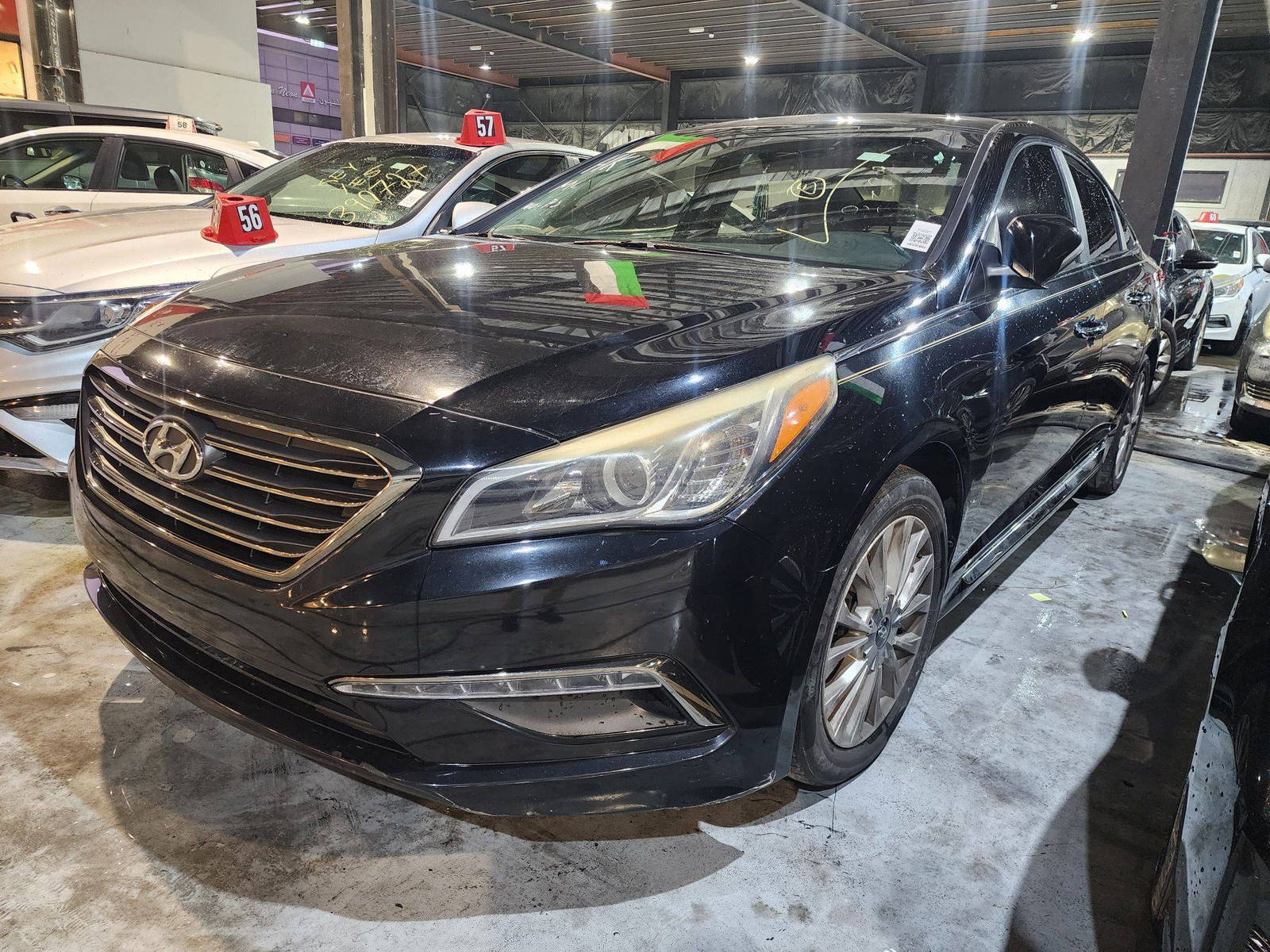 2015 HYUNDAI SONATA — 172254 Miles — Lot 3503756 — Al Quoz - Marhaba Auctions Used Cars - Image 3