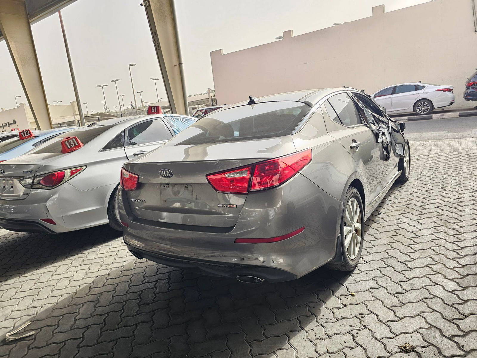 2014 KIA OPTIMA — 243819 Miles — Lot G316894 — Souq - Marhaba Auctions Used Cars - Image 4