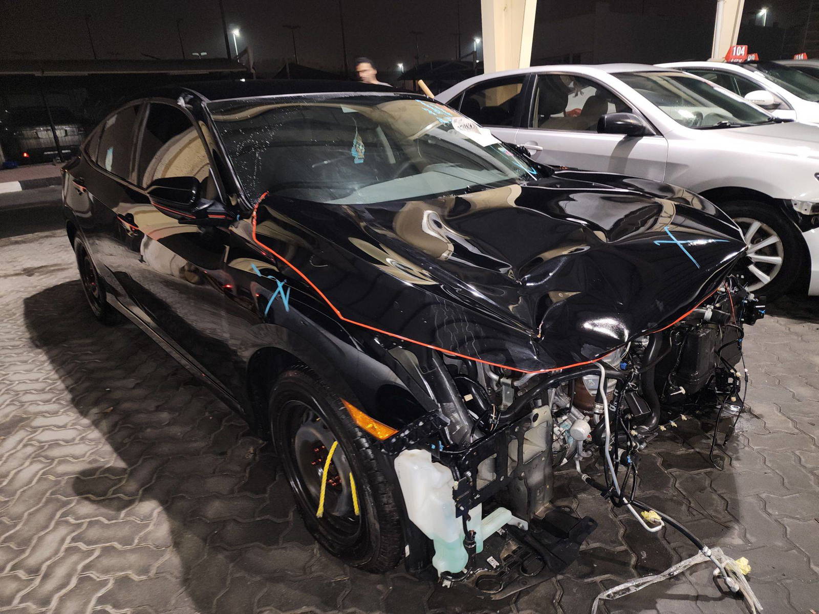 2019 HONDA CIVIC — 70473 Miles — Lot H521286 - Marhaba Auctions Used Cars - Image 6