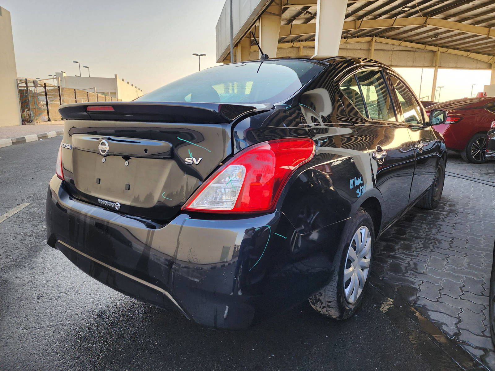 2018 NISSAN VERSA — 71911 Miles — Lot 21245 — Souq - Marhaba Auctions Used Cars - Image 3