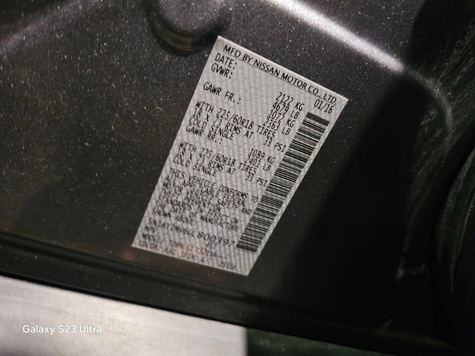 NISSAN ROGUE 2016 - Marhaba Auction Used Cars - Image 10