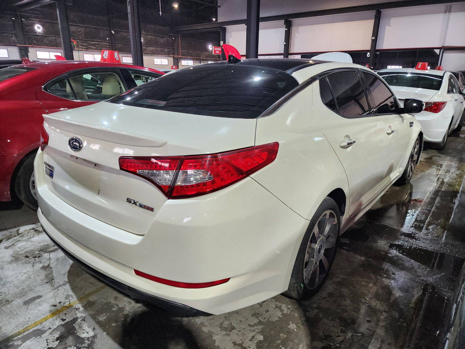 2012 KIA OPTIMA — 136229 Miles — Lot 049696 — Al Quoz - Marhaba Auctions Used Cars - Image 4