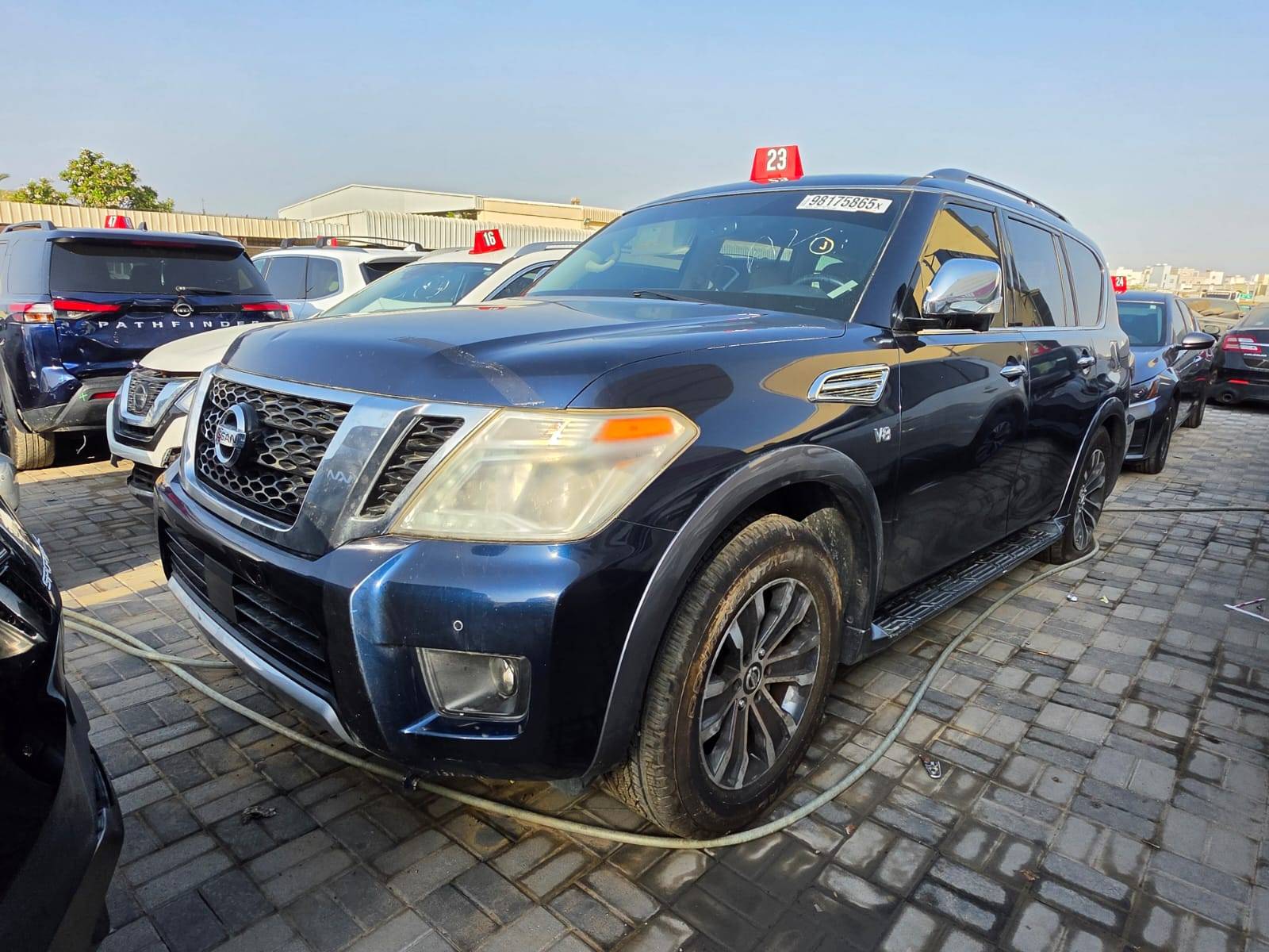 2018 NISSAN ARMADA — Lot D8J9051820 - Marhaba Auctions Used Cars - Image 3