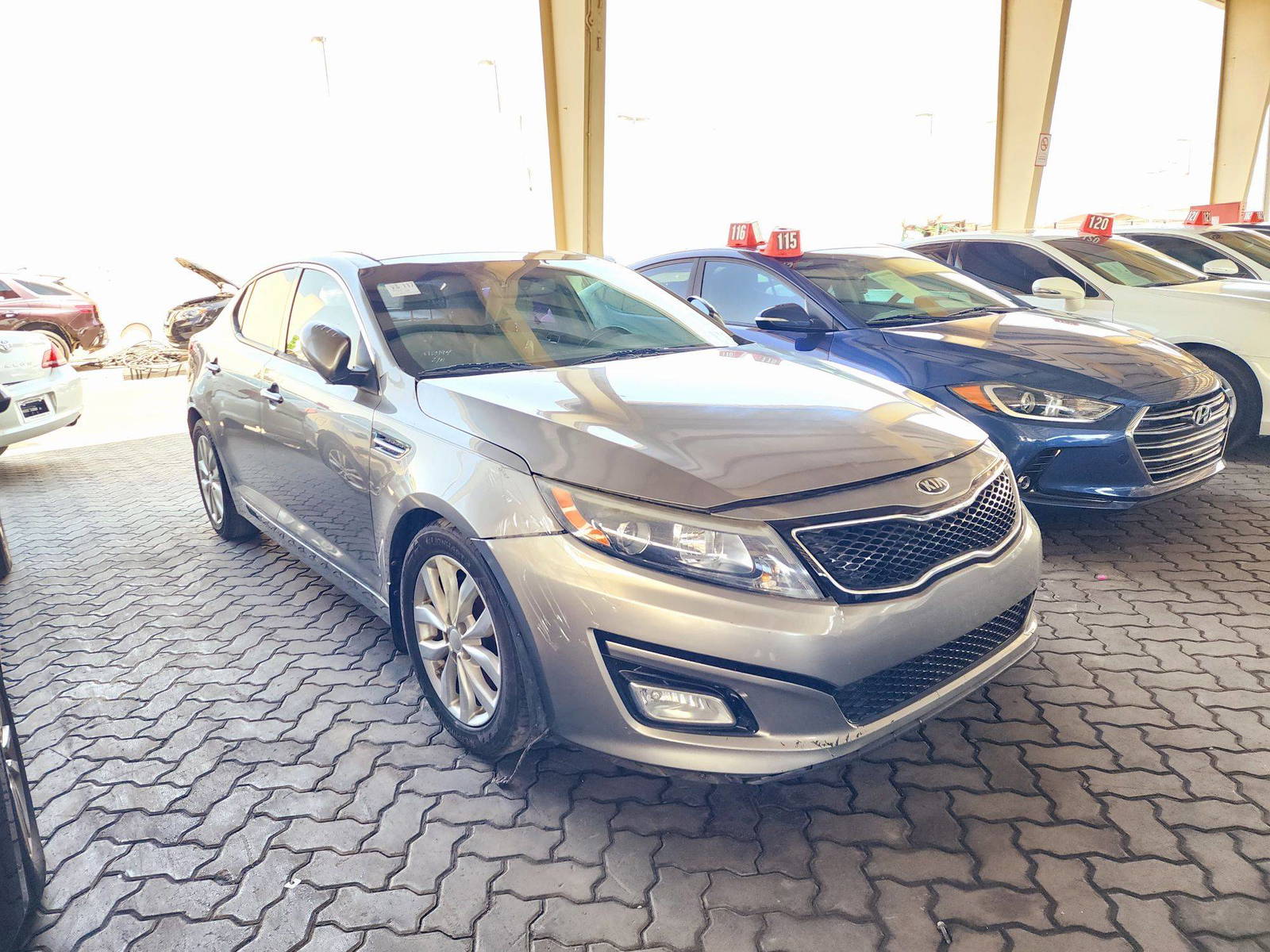 2014 KIA OPTIMA — 117406 Miles — Lot 336661 — Souq - Marhaba Auctions Used Cars - Image 4
