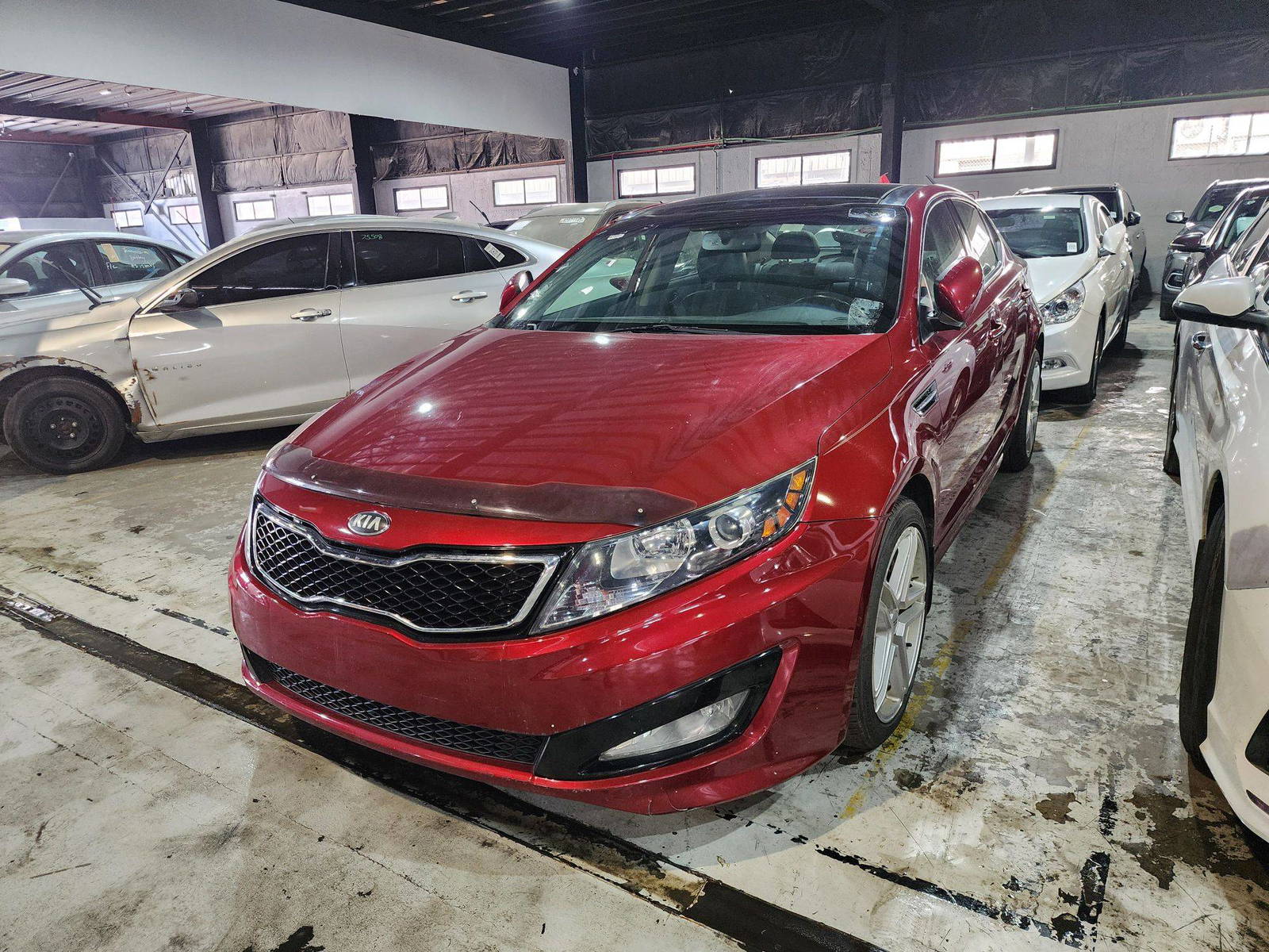 2013 KIA OPTIMA — 165405 Miles — Lot 1393495 — Al Quoz - Marhaba Auctions Used Cars - Image 4