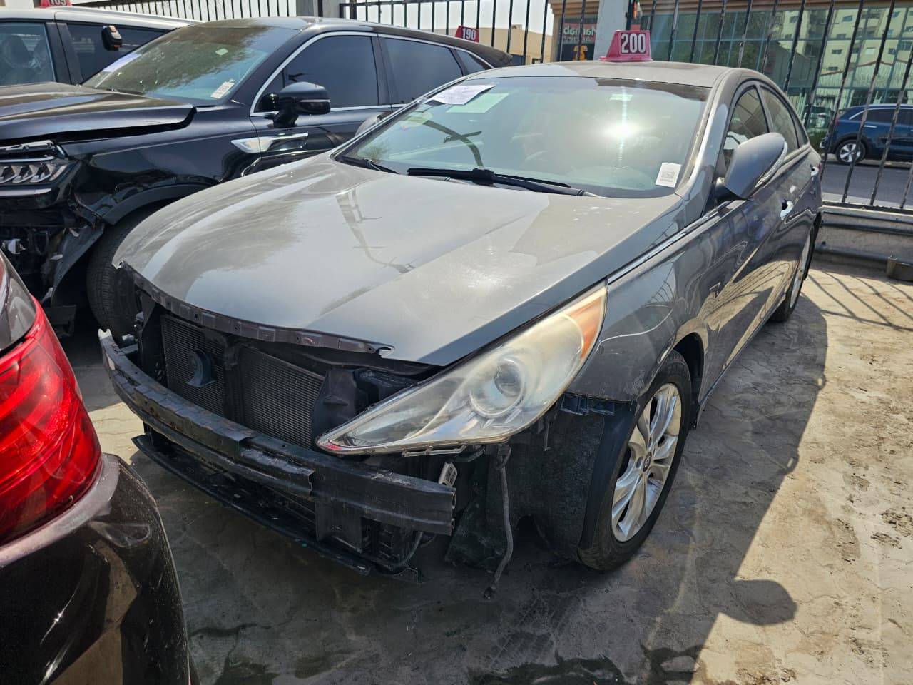 2013 HYUNDAI SONATA — 141536 Miles — Lot 44050276 — Main - Marhaba Auctions Used Cars - Image 3