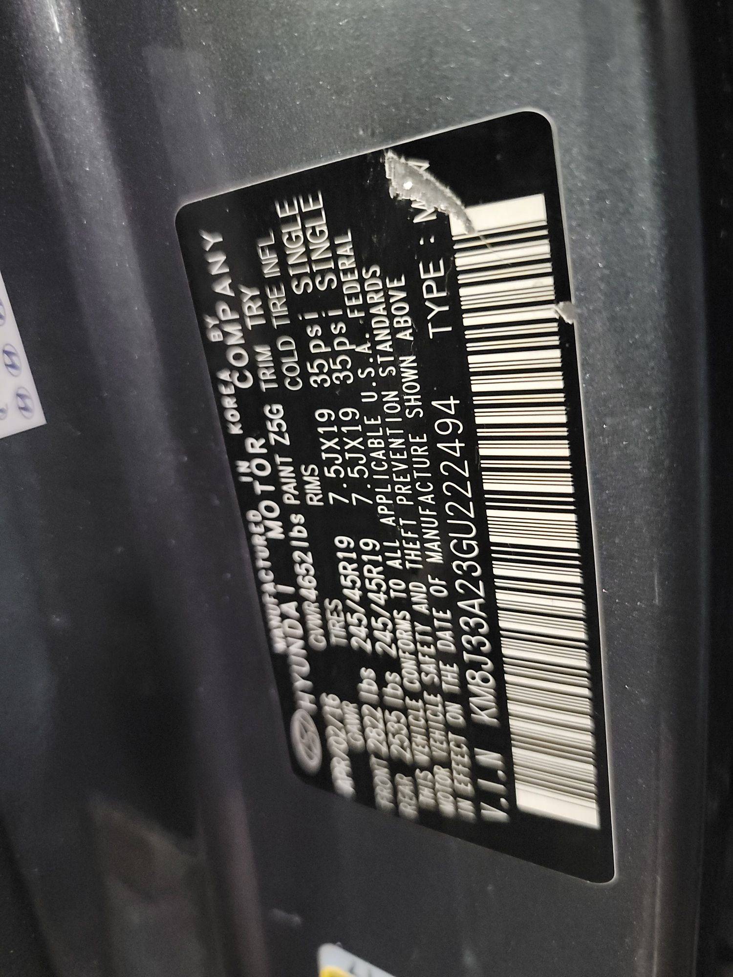 HYUNDAI TUCSON 2016 - Marhaba Auction Used Cars - Image 10