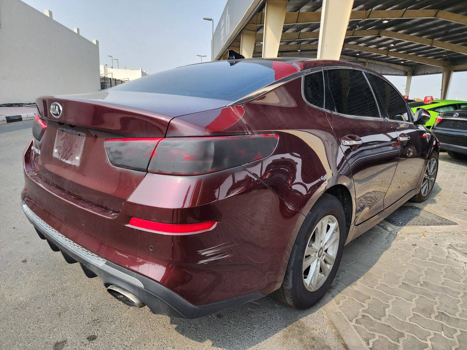 2019 KIA OPTIMA — 80127 Miles — Lot KG334049 — Souq - Marhaba Auctions Used Cars - Image 3