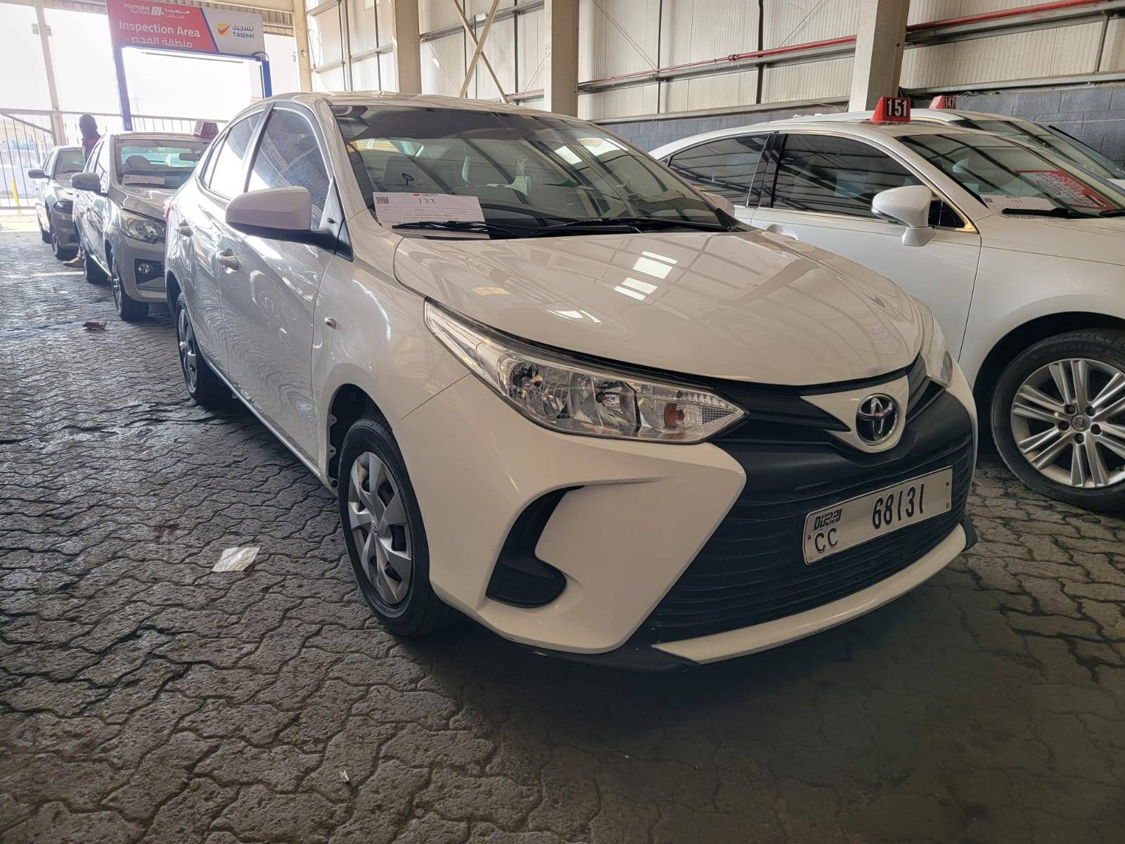 2021 TOYOTA YARIS — 139366 KM — Lot 2148623 — Main - Marhaba Auctions Used Cars - Image 4