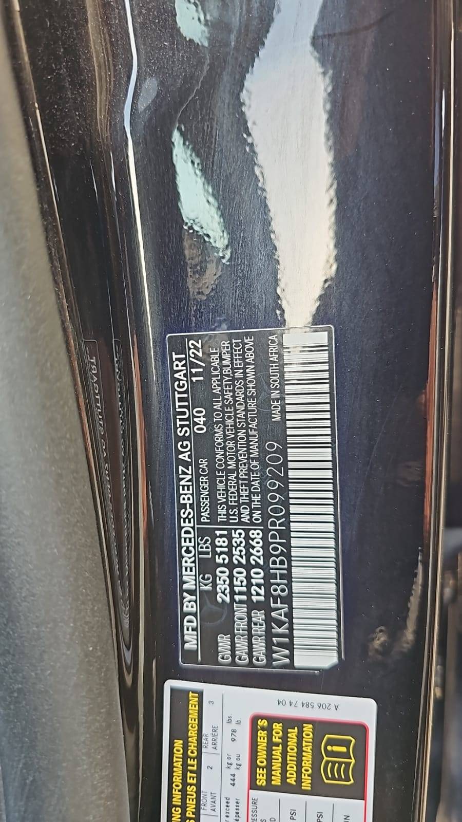 MERCEDES BENZ C43 AMG 2023 - Marhaba Auction Used Cars - Image 12