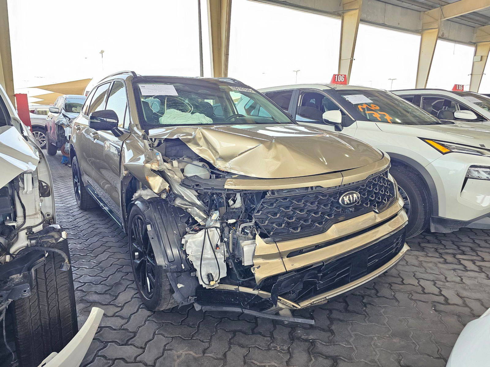 2021 KIA SORENTO — 66550 Miles — Lot 59187635 — Souq - Marhaba Auctions Used Cars - Image 4