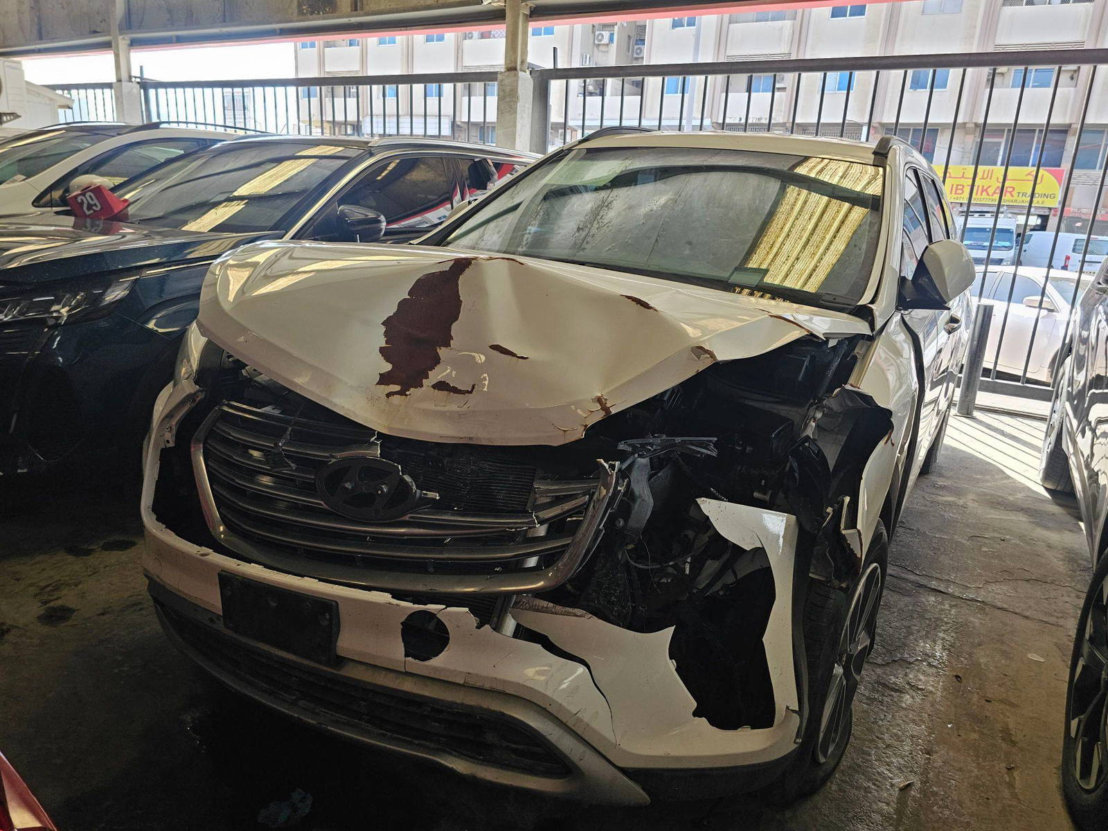 HYUNDAI SANTA FE 2017 - Marhaba Auction Used Cars - Image 3