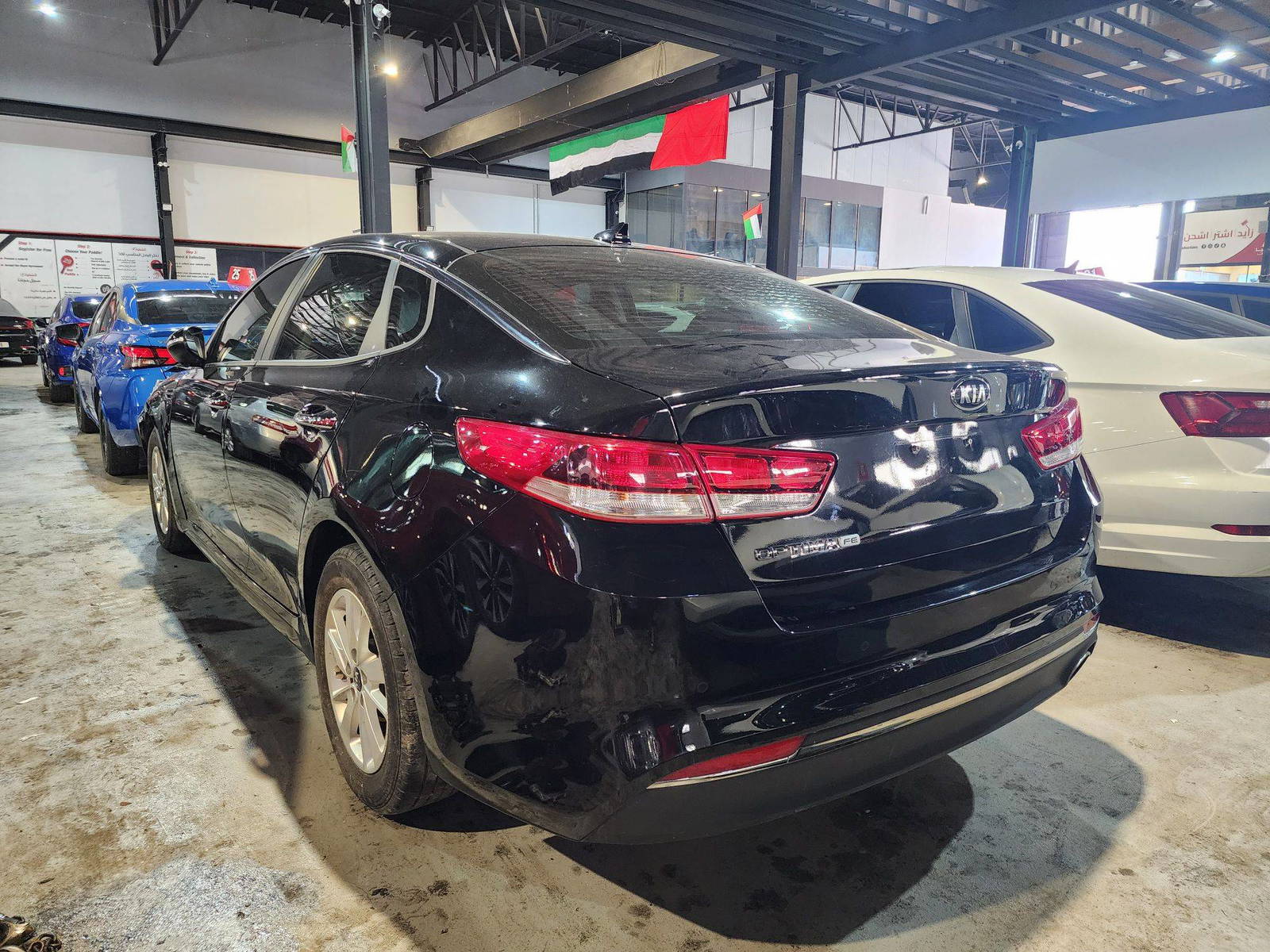 2018 KIA OPTIMA — 85669 Miles — Lot 55527605 — Al Quoz - Marhaba Auctions Used Cars - Image 3