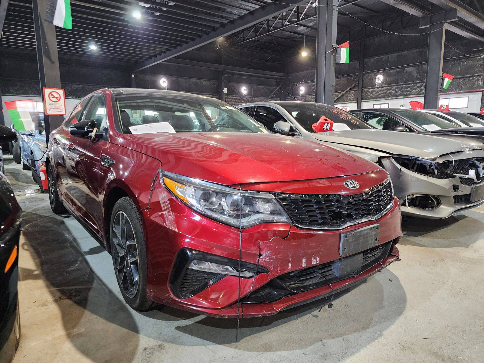 2019 KIA OPTIMA — 122592 Miles — Lot 920823 — Al Quoz - Marhaba Auctions Used Cars - Image 4