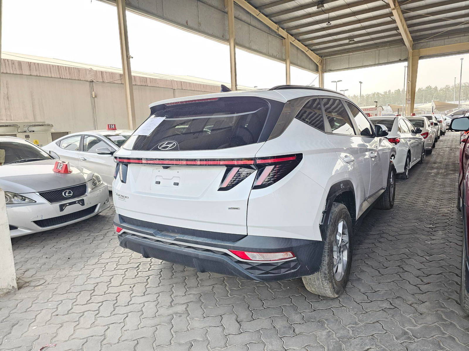 2022 HYUNDAI TUCSON — 24047 Miles — Lot 41317010 — Souq - Marhaba Auctions Used Cars - Image 3