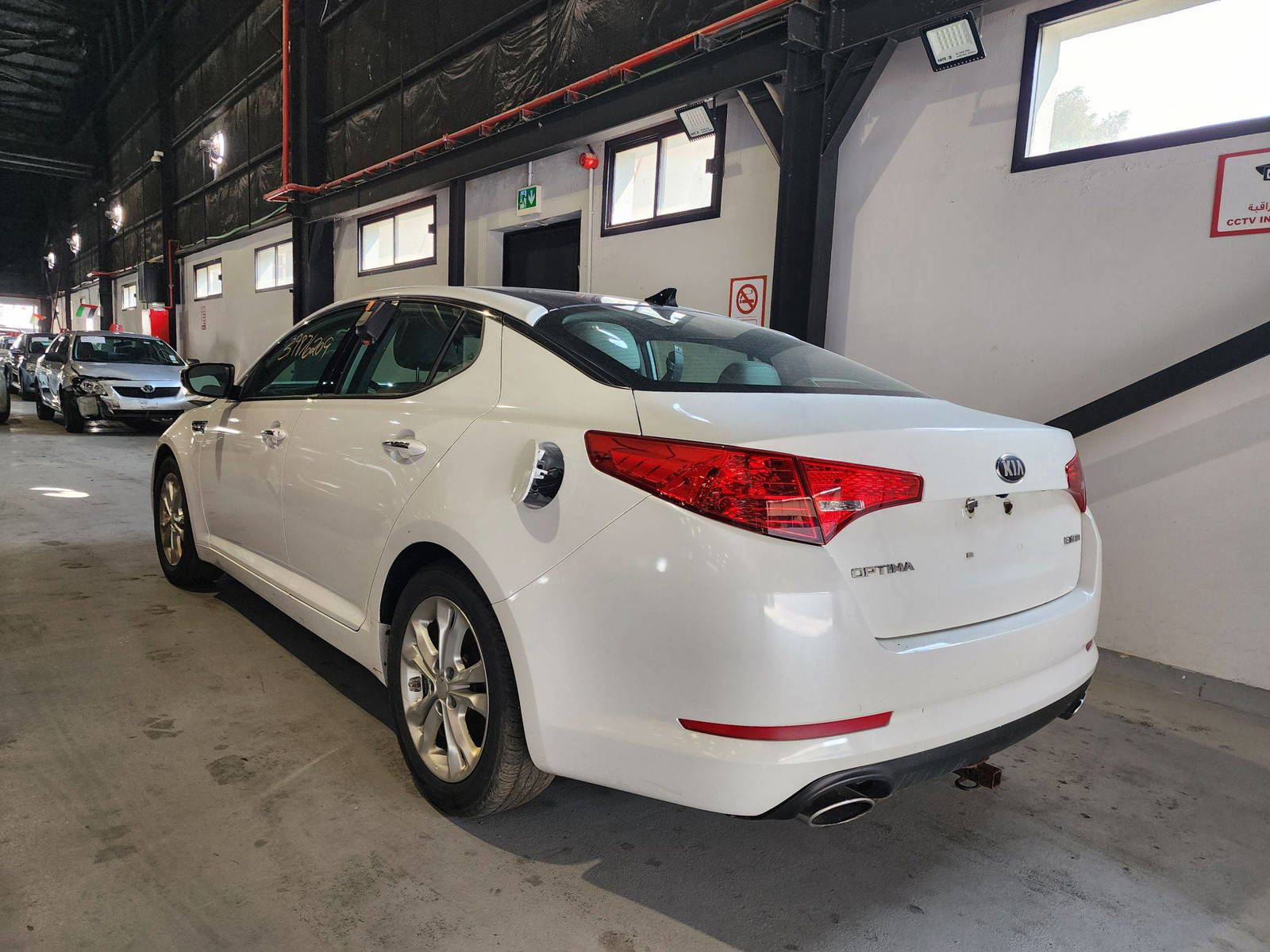 2013 KIA OPTIMA — 169213 Miles — Lot 10880 — Al Quoz - Marhaba Auctions Used Cars - Image 4