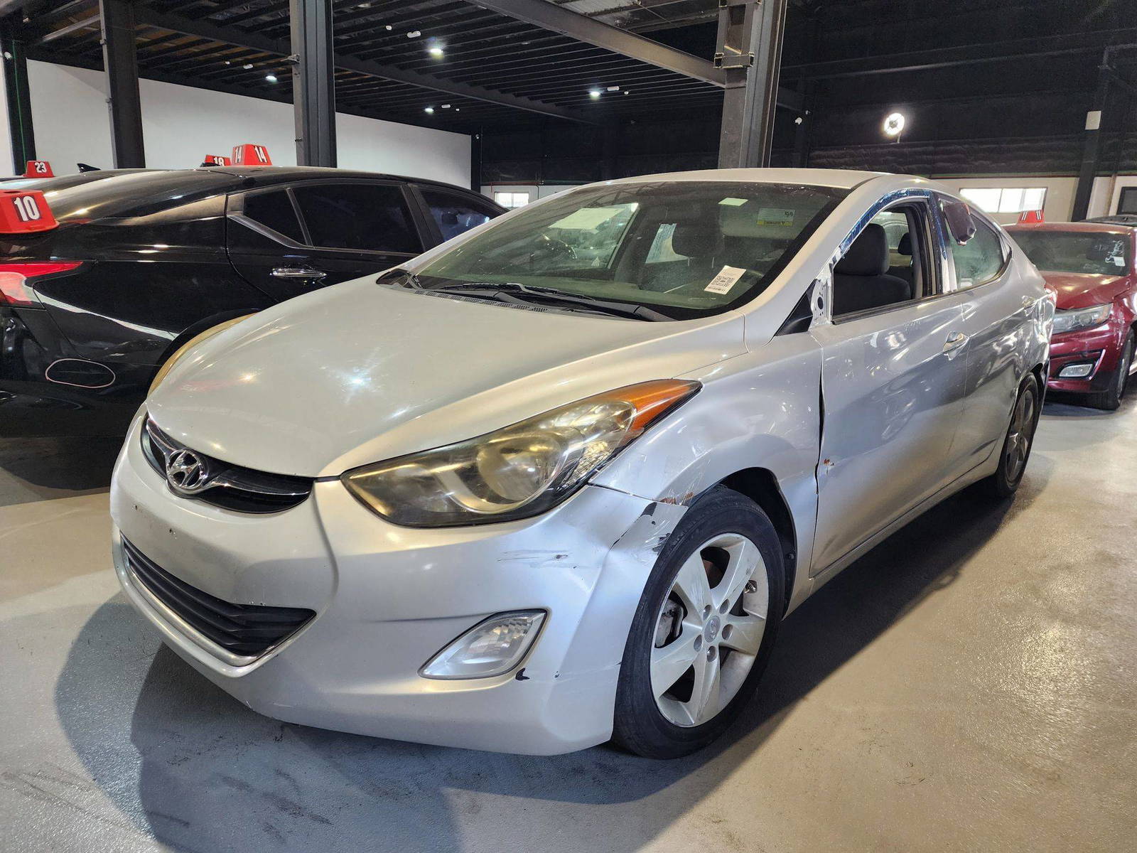 2013 HYUNDAI ELANTRA — 103790 Miles — Lot 68076323 — Al Quoz - Marhaba Auctions Used Cars - Image 3