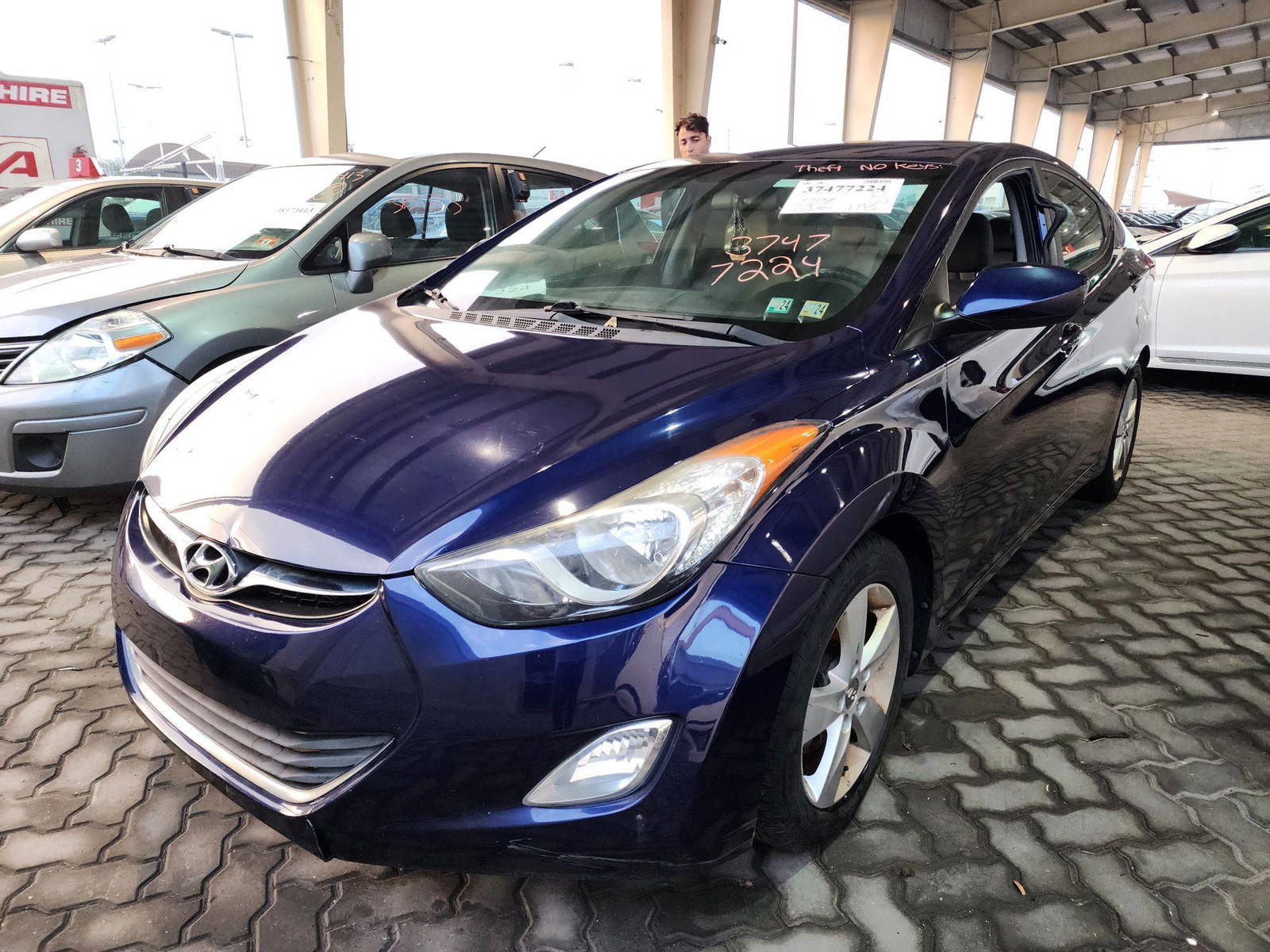 2013 HYUNDAI ELANTRA — 122802 Miles — Lot DH446238 - Marhaba Auctions Used Cars - Image 9