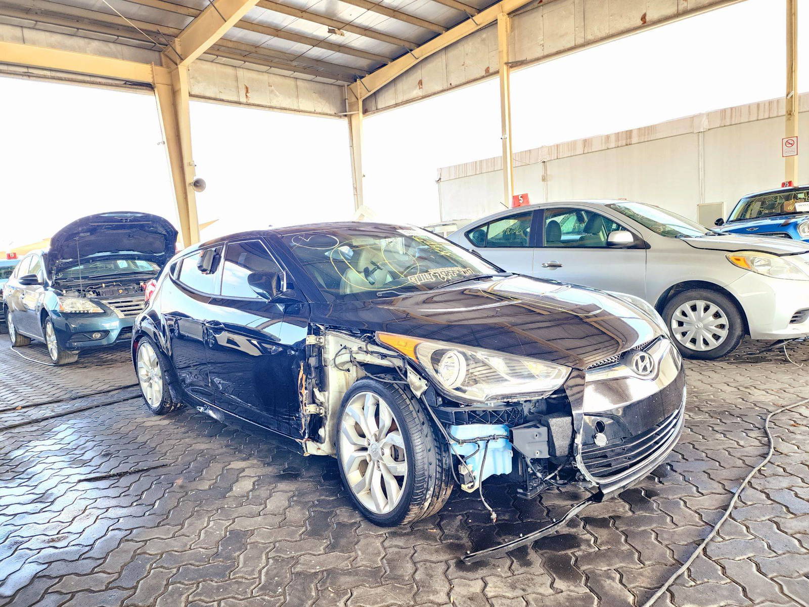 2013 HYUNDAI VELOSTER — 140608 Miles — Lot 54407504 — Main - Marhaba Auctions Used Cars - Image 3