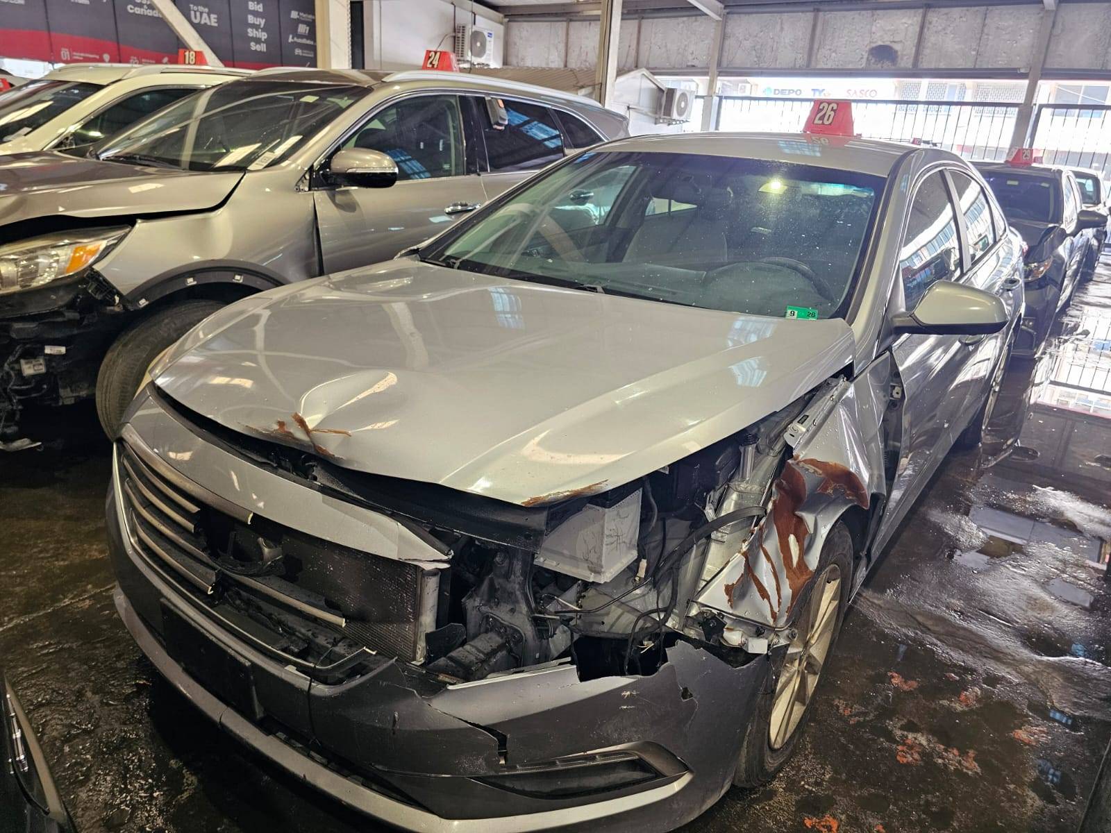 HYUNDAI SONATA 2015 - Marhaba Auction Used Cars - Image 7
