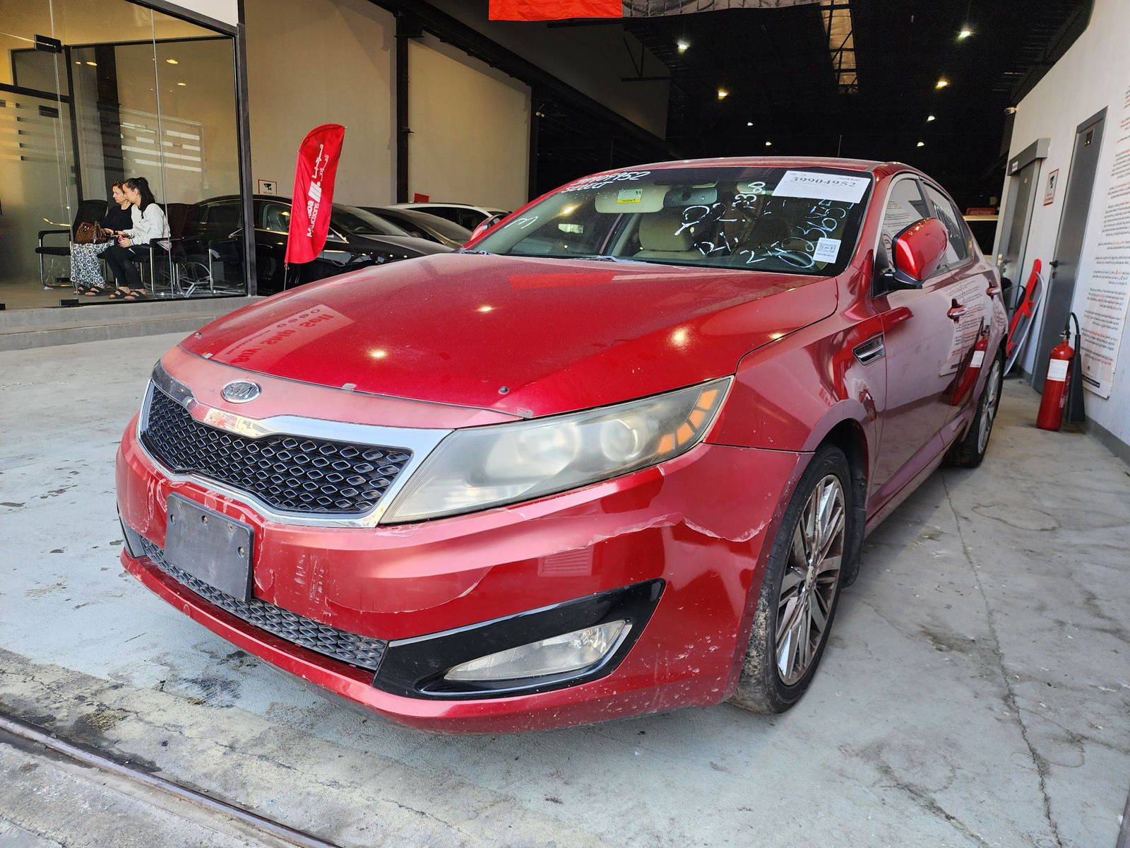 2012 KIA OPTIMA — 158588 Miles — Lot 39904952 — Al Quoz - Marhaba Auctions Used Cars - Image 4