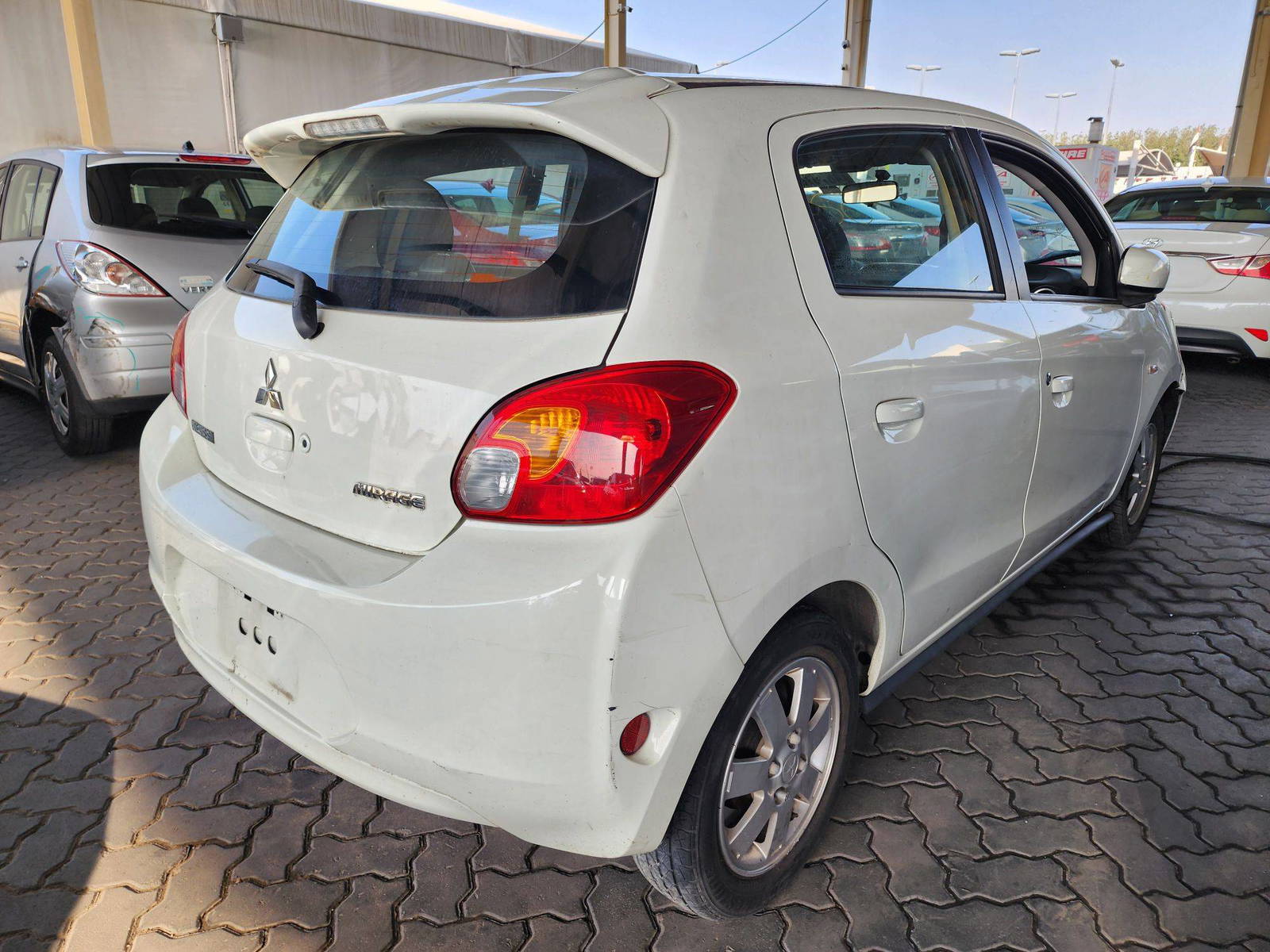 2014 MITSUBISHI MIRAGE — 47655 Miles — Lot 46707614 — Main - Marhaba Auctions Used Cars - Image 3