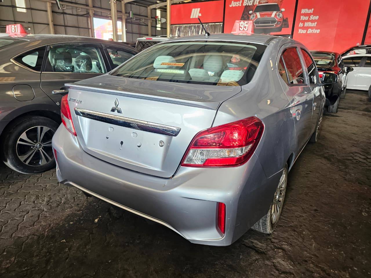 2021 MITSUBISHI ATTRAGE — sold — 118275 KM — Lot MH006645 — Main - Marhaba Auctions Used Cars - Image 4