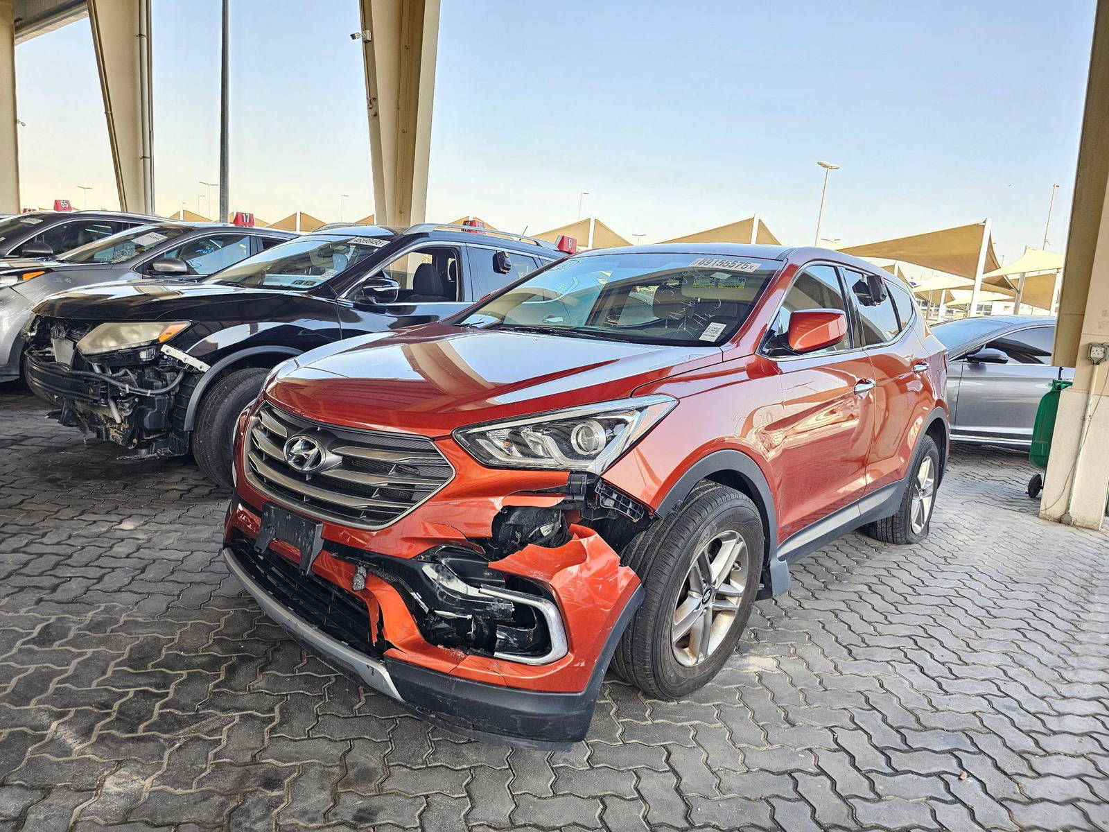 2017 HYUNDAI SANTA FE — 122938 Miles — Lot G438091 — Souq - Marhaba Auctions Used Cars - Image 5
