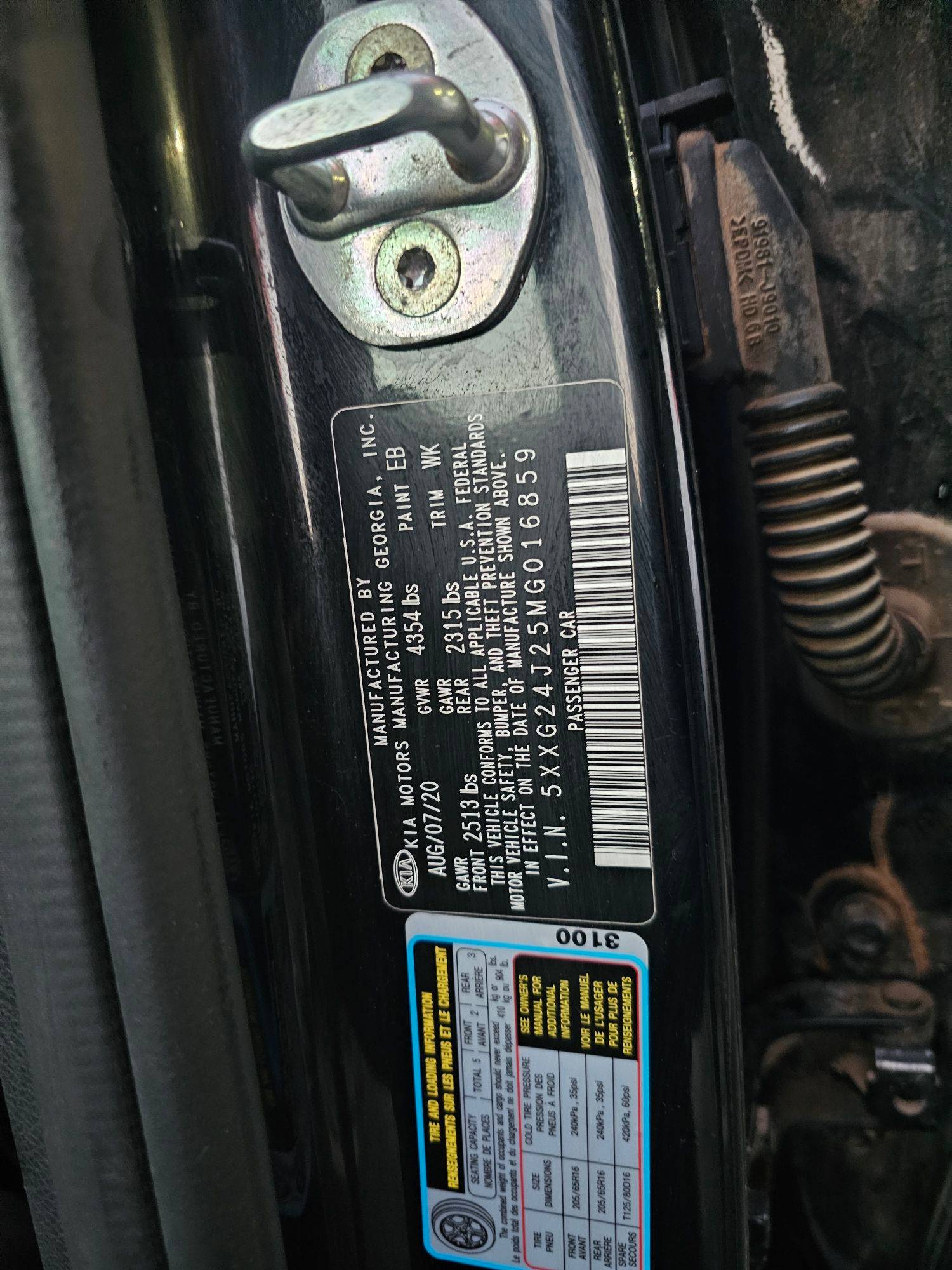 2021 KIA K5 — 78347 Miles — Lot MG016859 — Main - Marhaba Auctions Used Cars - Image 13