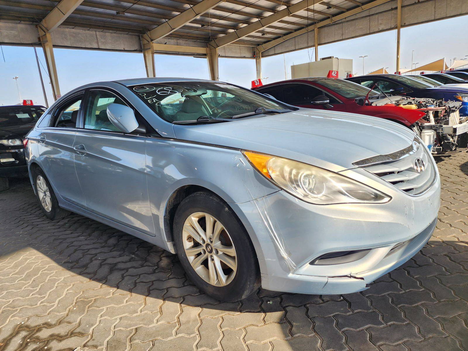 2013 HYUNDAI SONATA — 159 139 Miles — Lot DH682049 — Souq - Marhaba Auctions Used Cars - Image 4