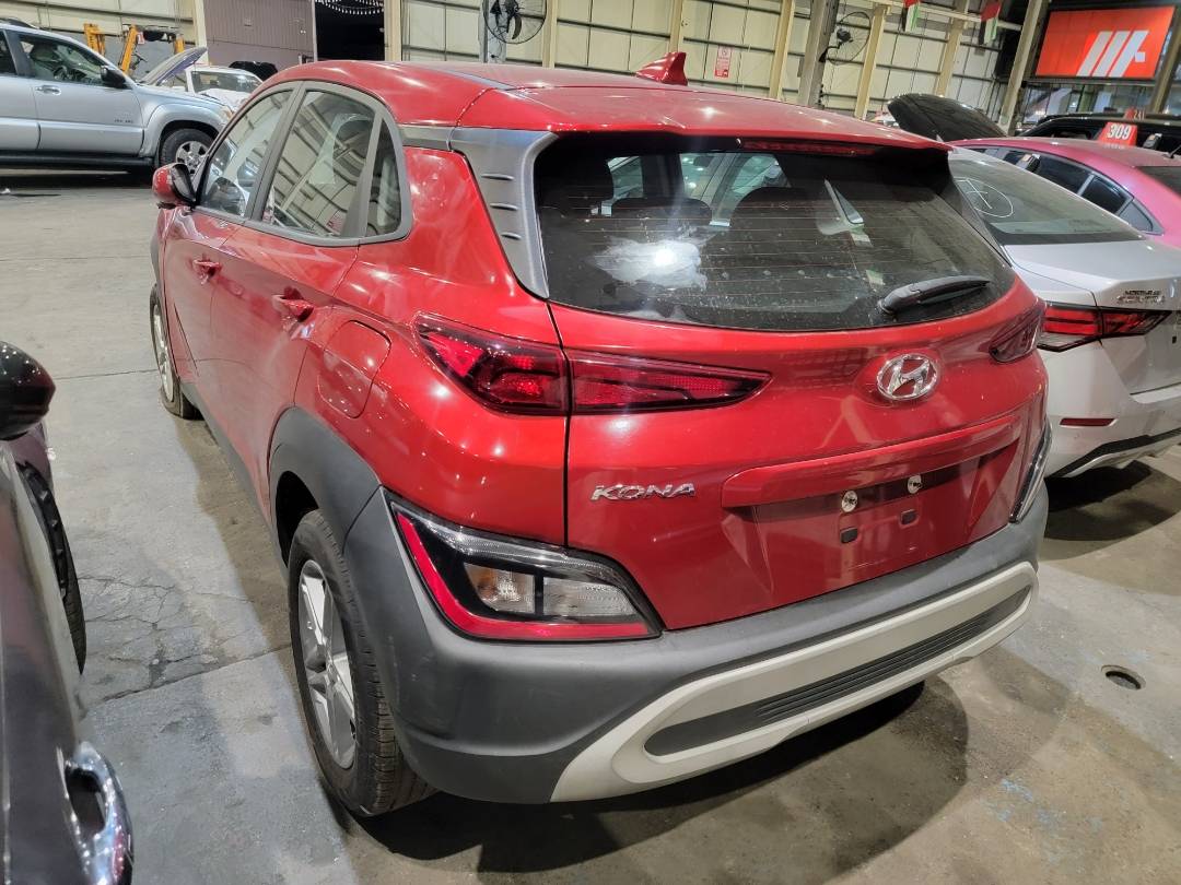 2022 HYUNDAI KONA — 40911 Miles — Lot 5NU770169 — Souq - Marhaba Auctions Used Cars - Image 3