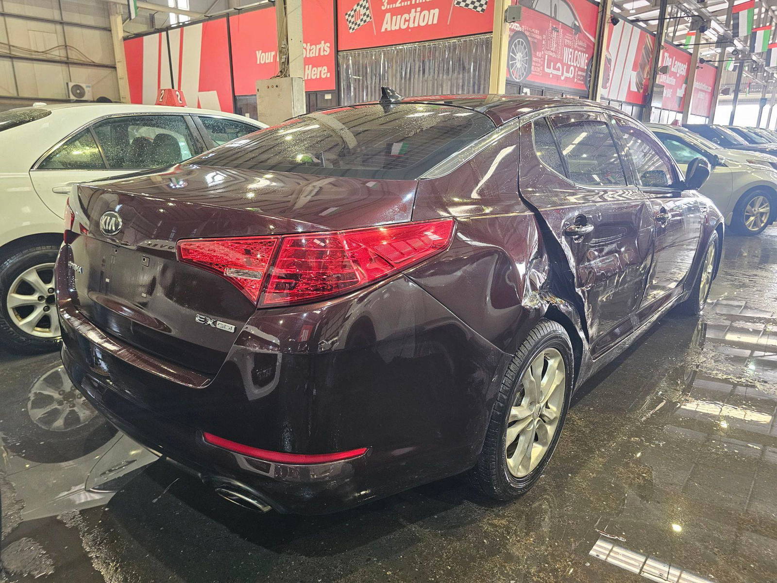 2013 KIA OPTIMA — 172056 Miles — Lot 1DG243601 — Main - Marhaba Auctions Used Cars - Image 5