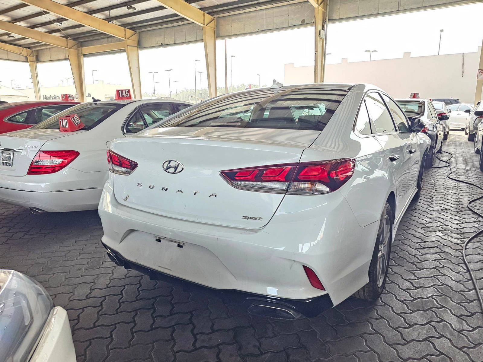 2018 HYUNDAI SONATA — 68730 Miles — Lot F6JH699615 — Souq - Marhaba Auctions Used Cars - Image 3