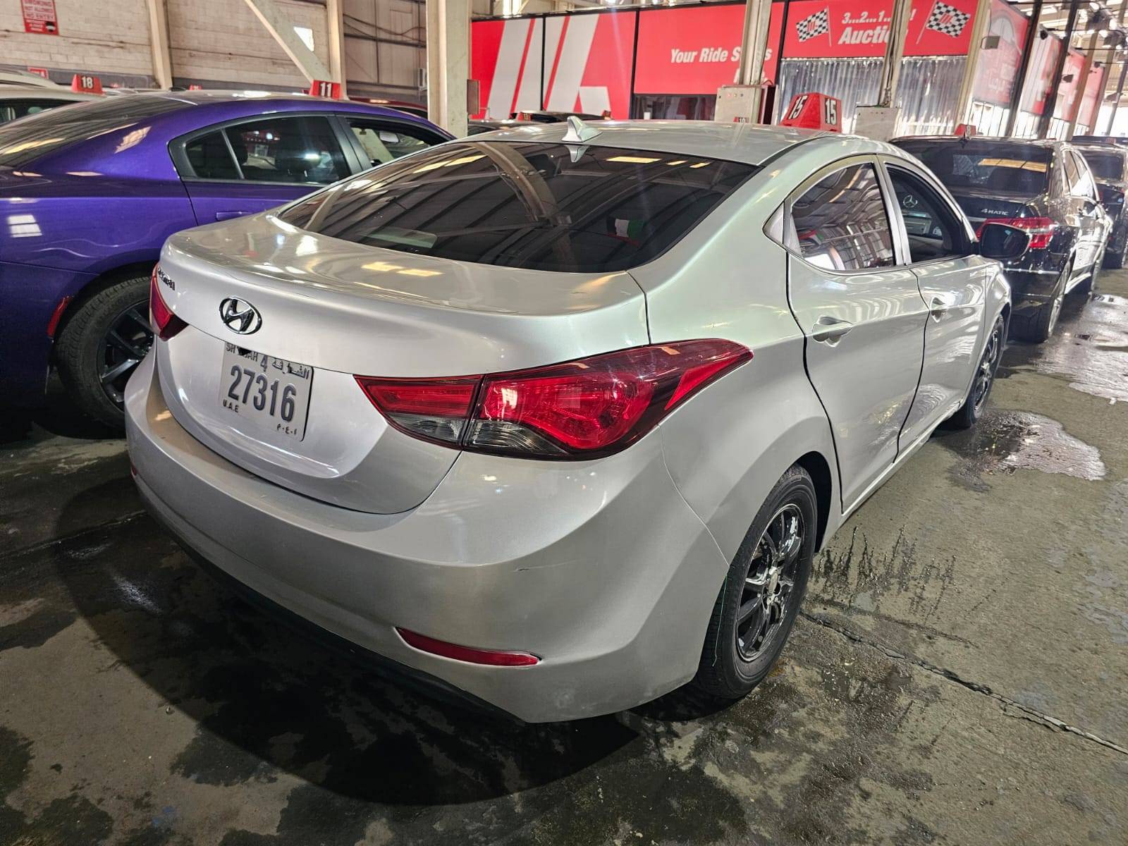 2015 HYUNDAI ELANTRA — 313898 Miles — Lot 5NPDH4AE2FH590693 — Main - Marhaba Auctions Used Cars - Image 5