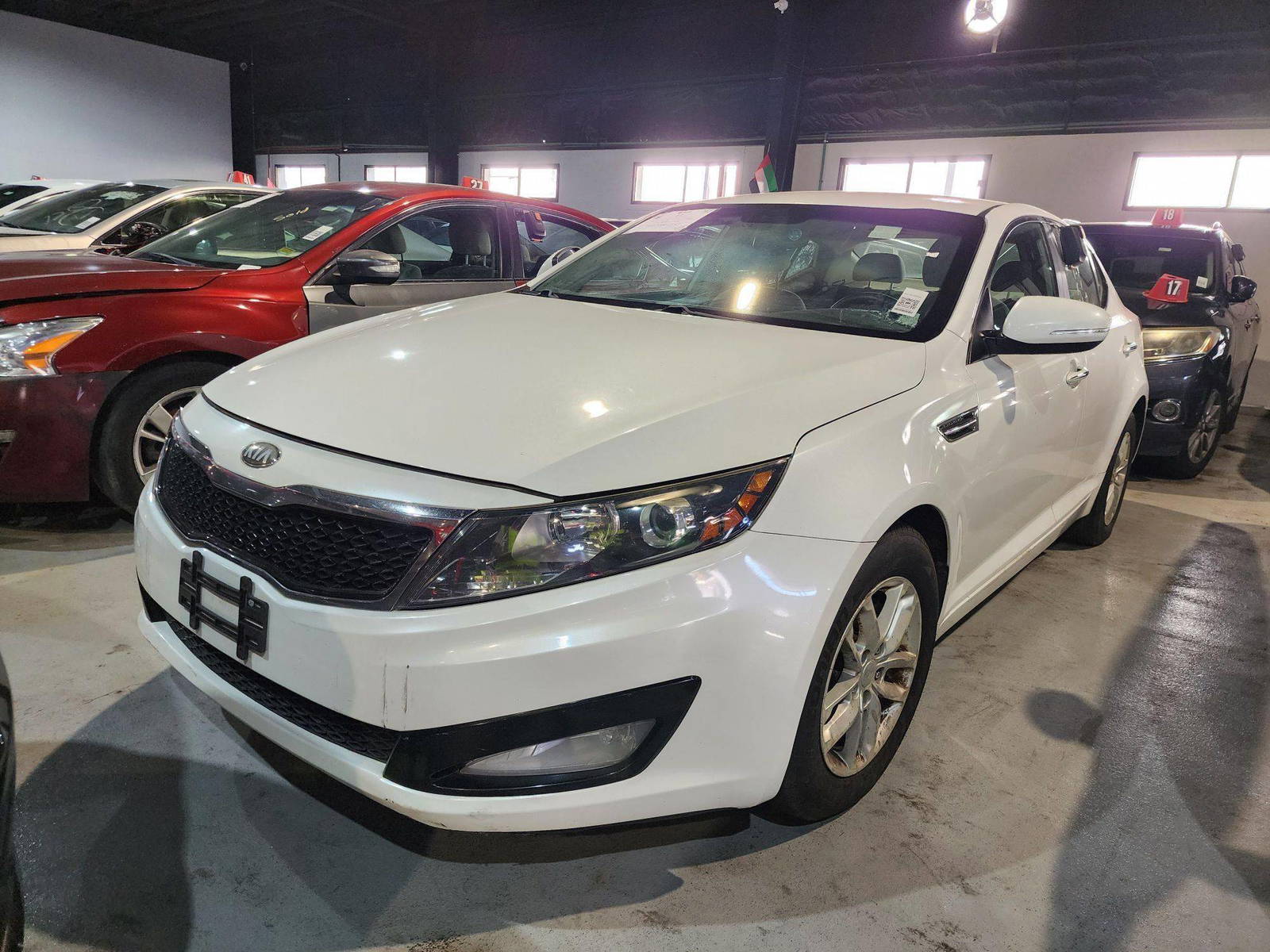 2013 KIA OPTIMA — 133168 Miles — Lot 40222984 — Al Quoz - Marhaba Auctions Used Cars - Image 3