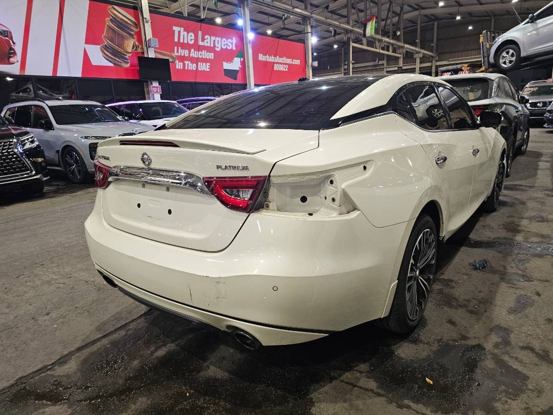 2017 NISSAN MAXIMA — 97436 Miles — Lot C418760 — Main - Marhaba Auctions Used Cars - Image 3