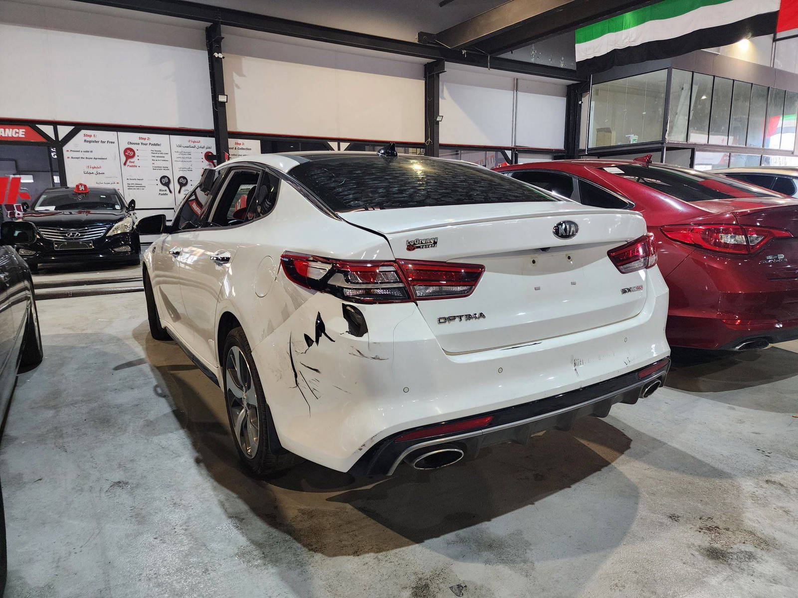 2016 KIA OPTIMA — 180275 Miles — Lot 215487 — Souq - Marhaba Auctions Used Cars - Image 12