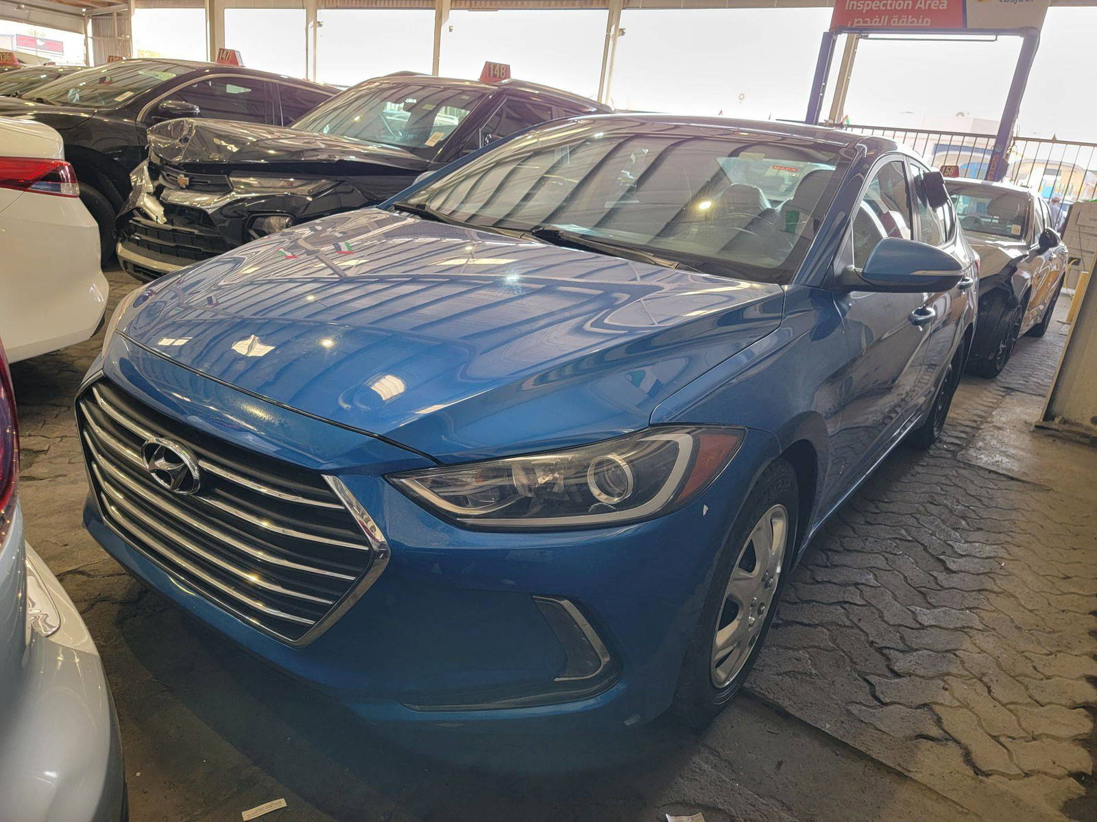 2018 HYUNDAI ELANTRA — 206550 KM — Lot U692006 — Ind. 12 - Marhaba Auctions Used Cars - Image 4