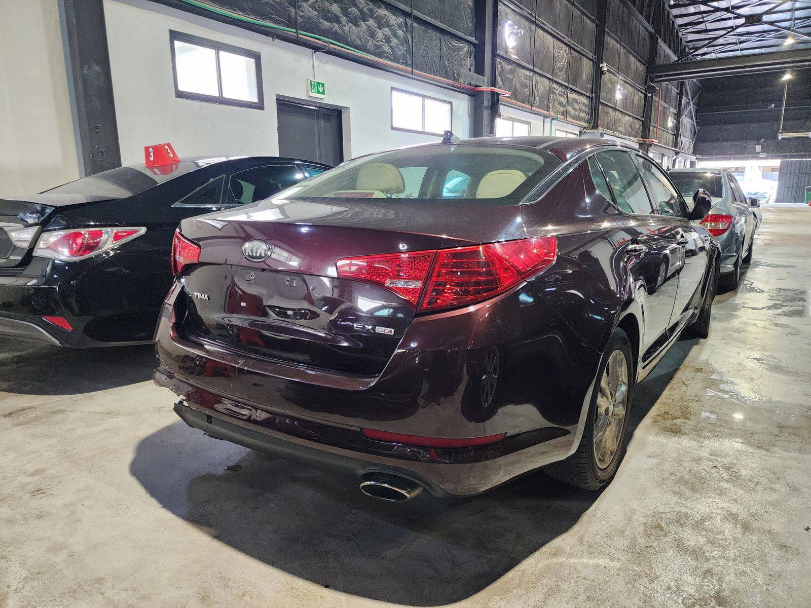 2013 KIA OPTIMA — 213428 Miles — Lot 191509 — Al Quoz - Marhaba Auctions Used Cars - Image 5