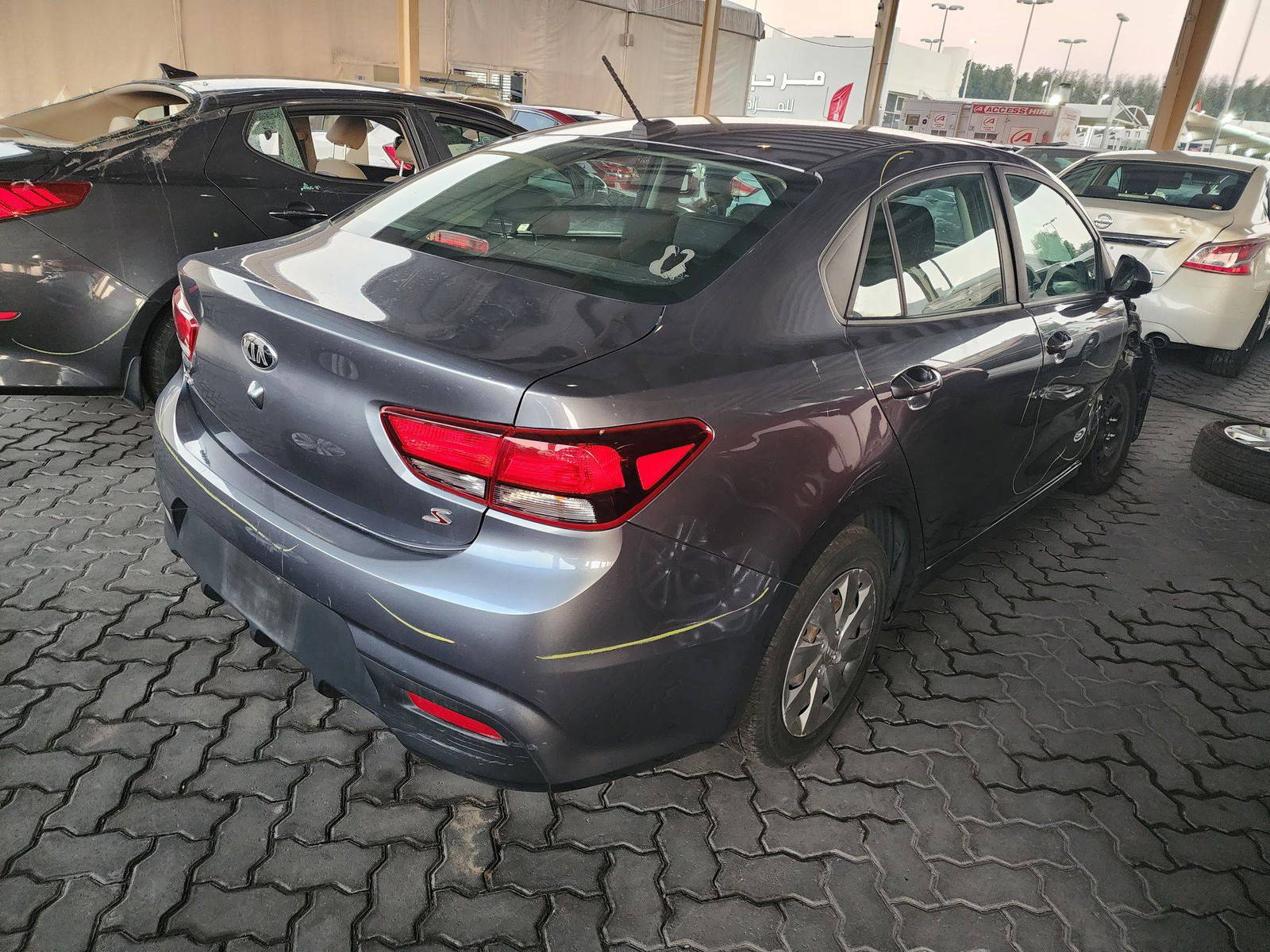 2019 KIA RIO — 78723 Miles — Lot 37527100 - Marhaba Auctions Used Cars - Image 4