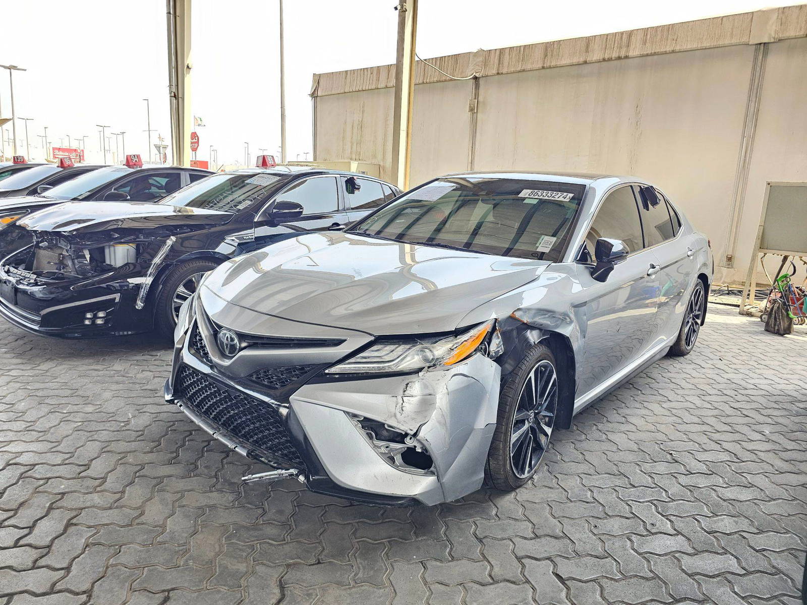 2020 TOYOTA CAMRY — 153715 Miles — Lot U372927 — Ind. 12 - Marhaba Auctions Used Cars - Image 3