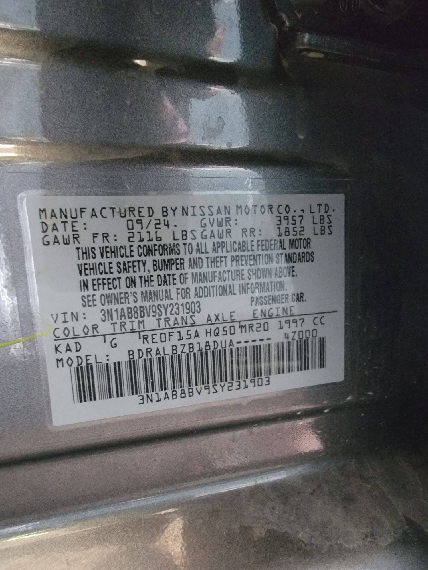 NISSAN SENTRA 2025 - Marhaba Auction Used Cars - Image 11