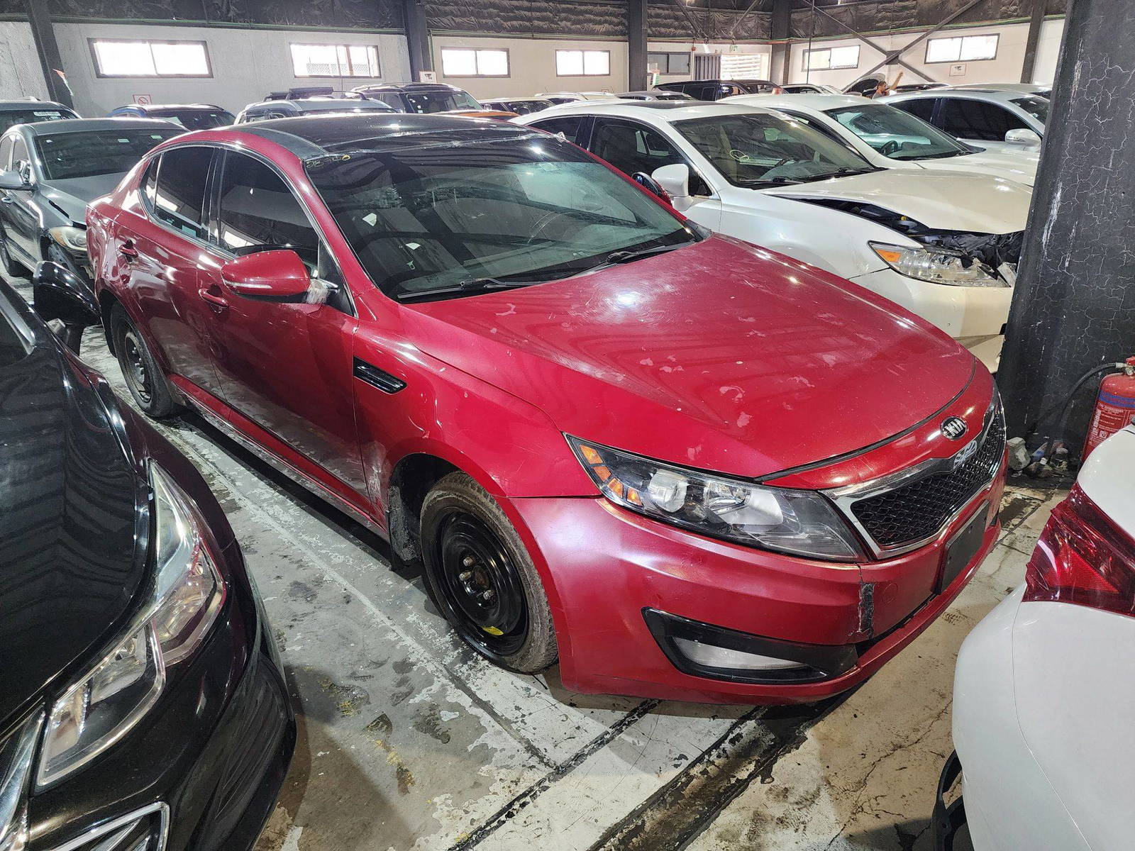 2013 KIA OPTIMA — 254939 KM — Lot 370229 — Al Quoz - Marhaba Auctions Used Cars - Image 4